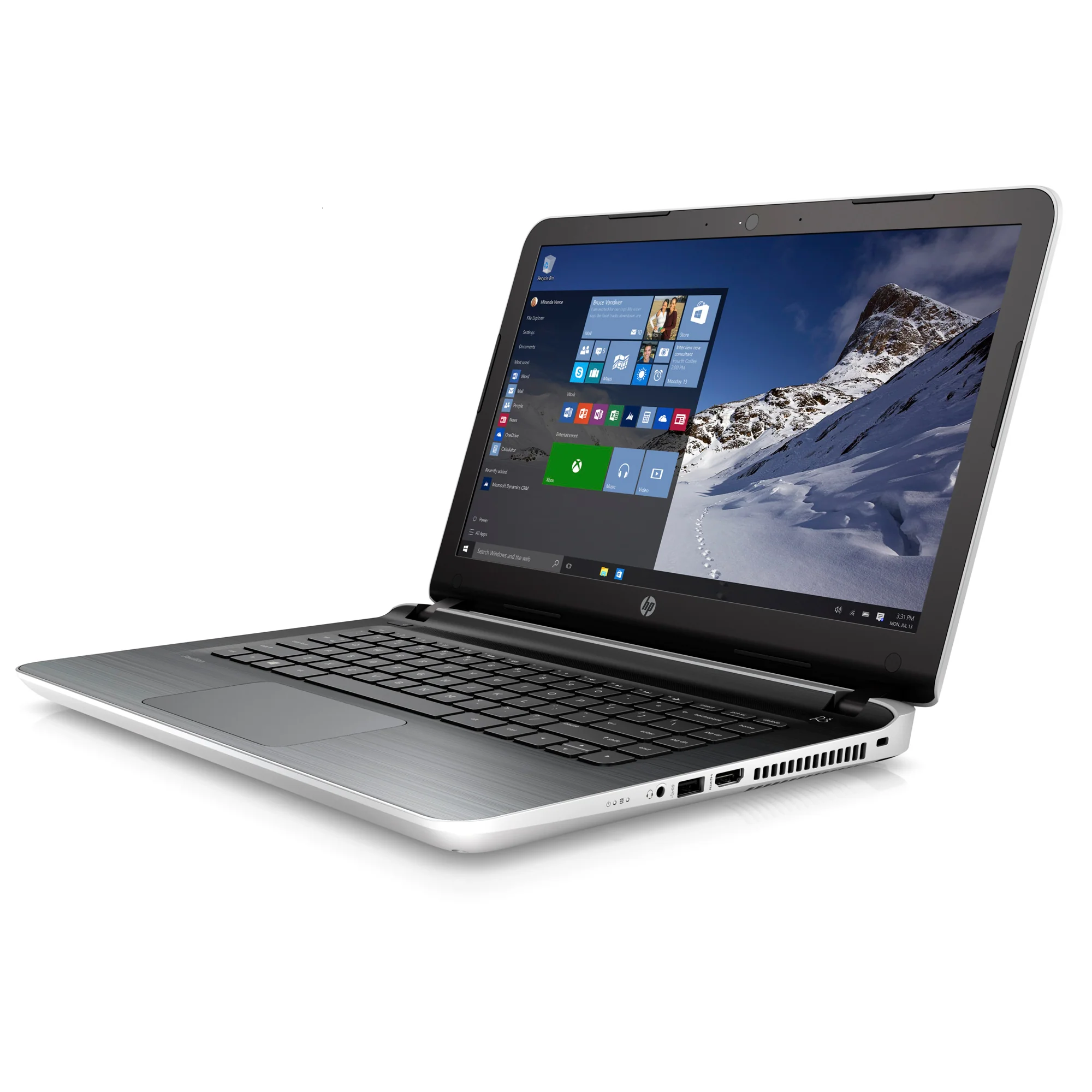 HP Pavilion 17-g153us 17.3" HD+ LED Notebook, Intel Core i3-5020U, 8GB RAM, Windows 10 (Refurbished) - Image 4