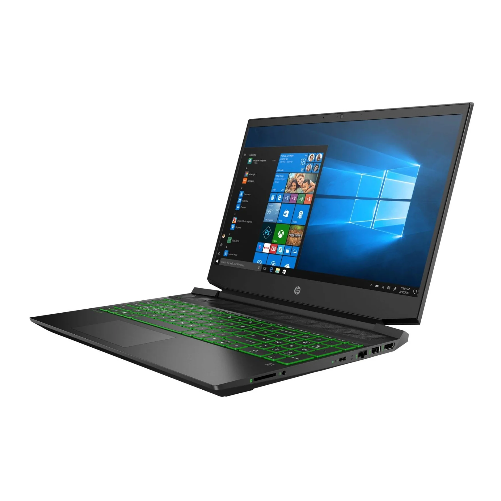 HP Pavilion Gaming Laptop, 15.6" FHD, AMD Ryzen 5 3550H, 8GB RAM, 512GB SSD, GeForce GTX 1050 (Certified Refurbished) - Image 2
