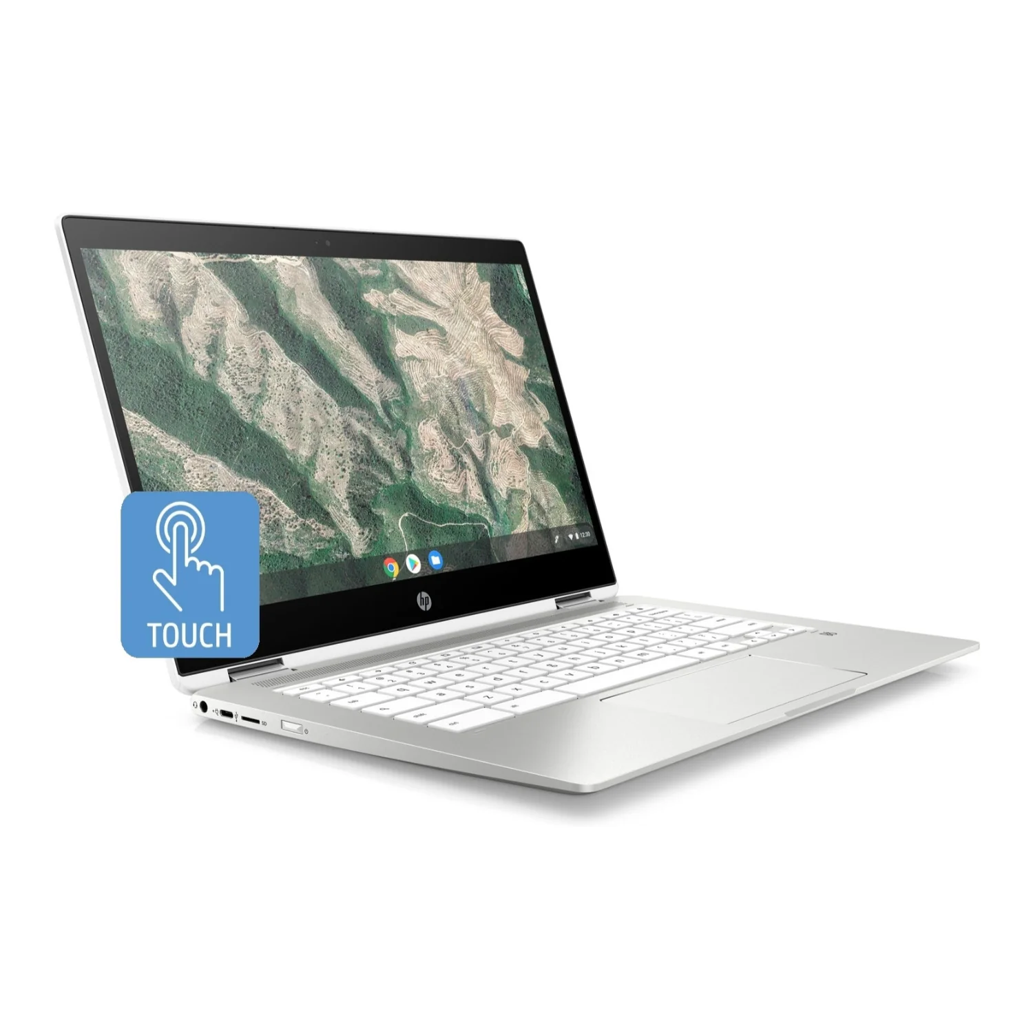 HP x360 Chromebook 14" HD Touch, Celeron N4000, 4GB RAM, 32GB eMMC, B&O Audio (Certified Refurbished) - Image 2