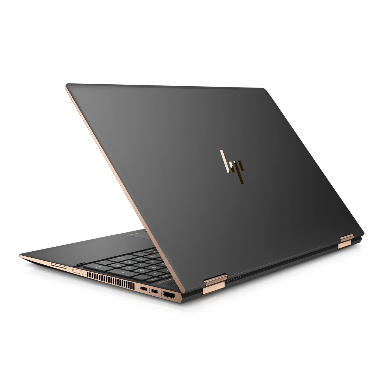 HP Spectre x360 15.6" 4K UHD Touch Laptop, Intel Core i7-8550U, 16GB RAM, 512GB SSD, GeForce MX150 (Dark Ash Silver) (Certified Refurbished) - Image 4