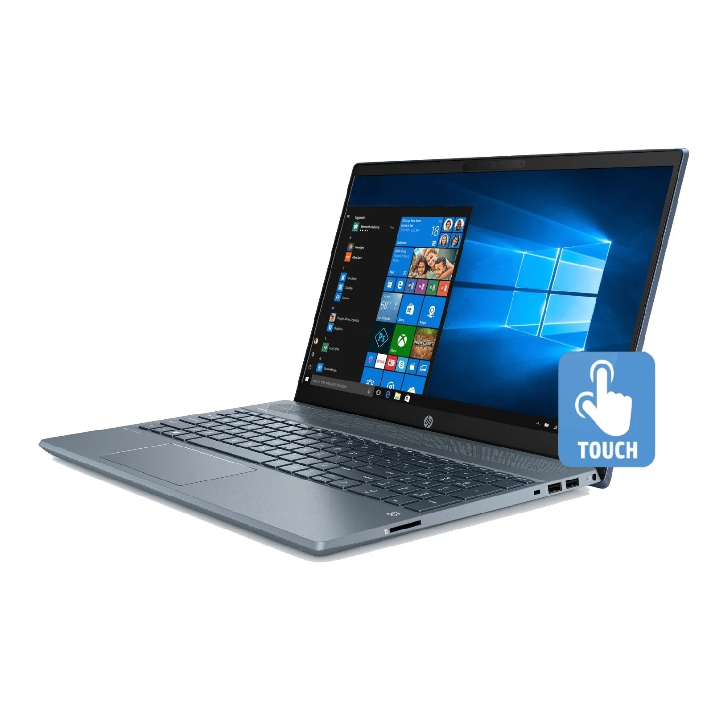 HP Pavilion 15-CS2073 Full HD 15.6-inch Touchscreen Laptop Intel Core i7-8565UU 16GB 1TB HDD NVIDIA - Image 2