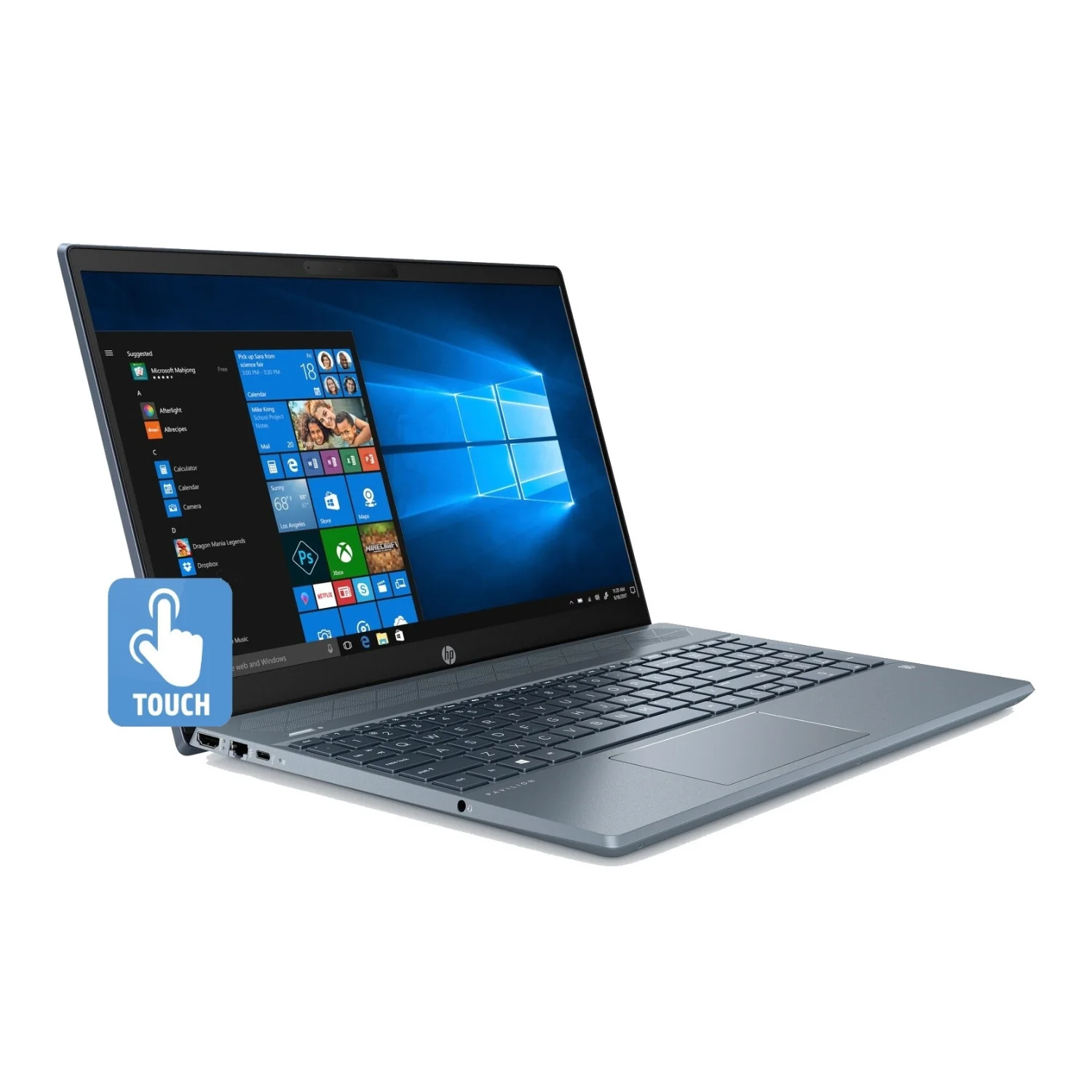 HP Pavilion 15-CS2073 Full HD 15.6-inch Touchscreen Laptop Intel Core i7-8565UU 16GB 1TB HDD NVIDIA - Image 3