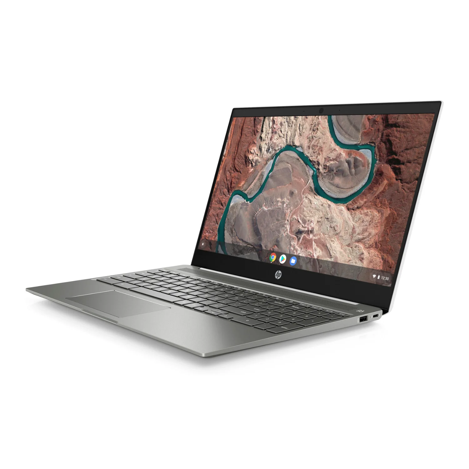 HP Chromebook 15-de0021, 15.6" FHD Touch, Intel Core i3-8130U, 4GB RAM, 128GB eMMC (Certified Refurbished) - Image 3