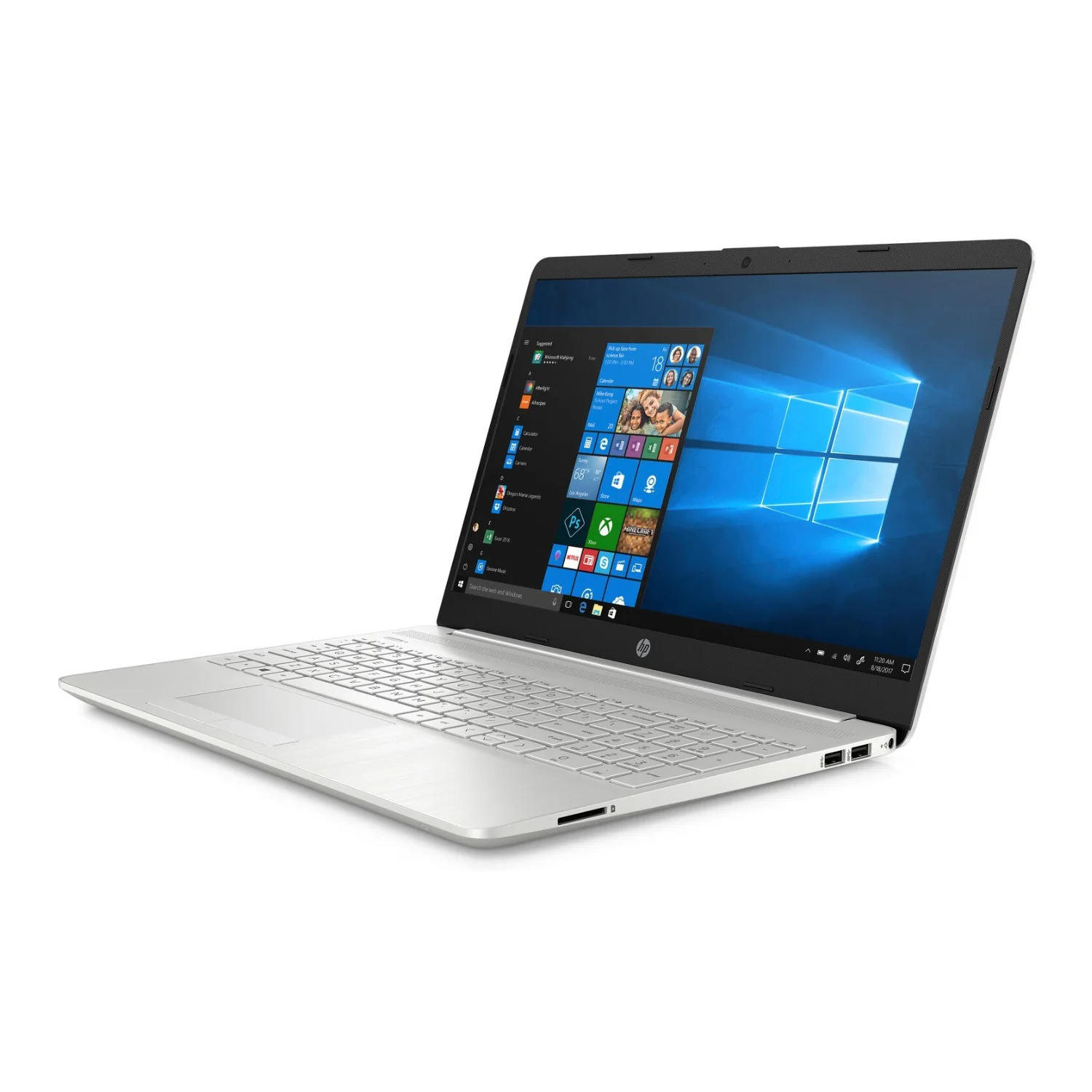 HP 15-dw0091 Laptop, 15.6" Touch, Intel Core i7-8565U, 12GB RAM, 128GB SSD (Certified Refurbished) - Image 2