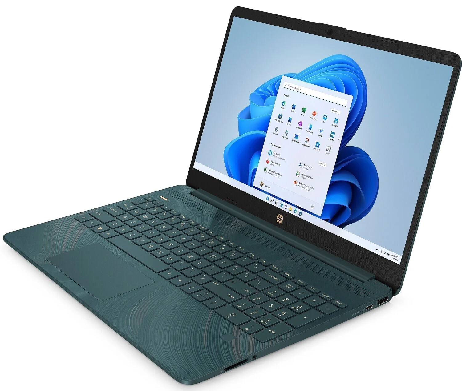 HP 15DY5008 15.6" Touchscreen Laptop, Intel Core i5-1235U, 12GB RAM, 512GB SSD, Microsoft Office 365 (Certified Refurbished) - Image 3