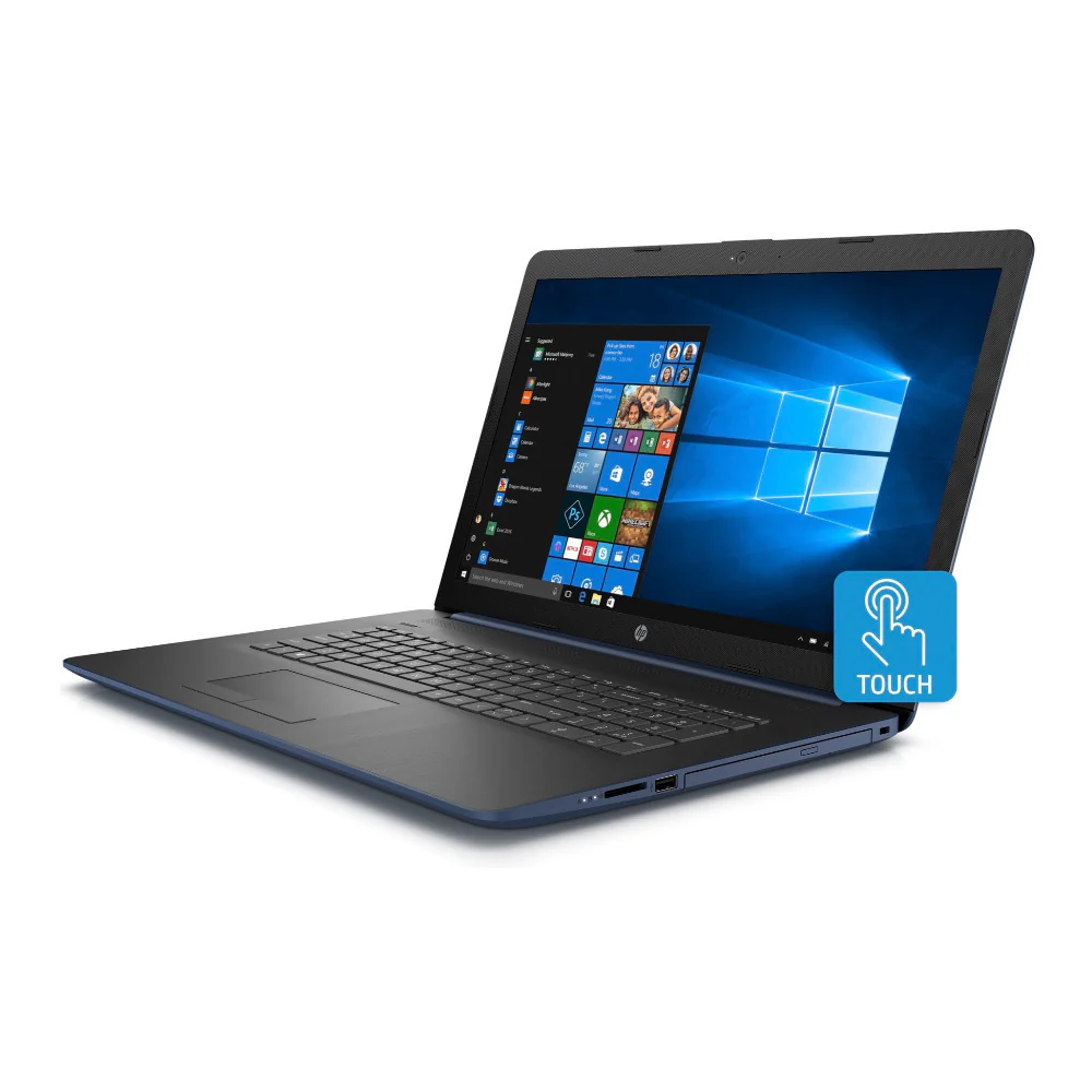 HP 17-BY0020C 17.3" HD+ Touchscreen Laptop, Intel Core i5-8250U, 8GB RAM, 1TB HDD + 16GB Intel Optane, Microsoft Office 365 (1-Year) (Certified Refurbished) - Image 2