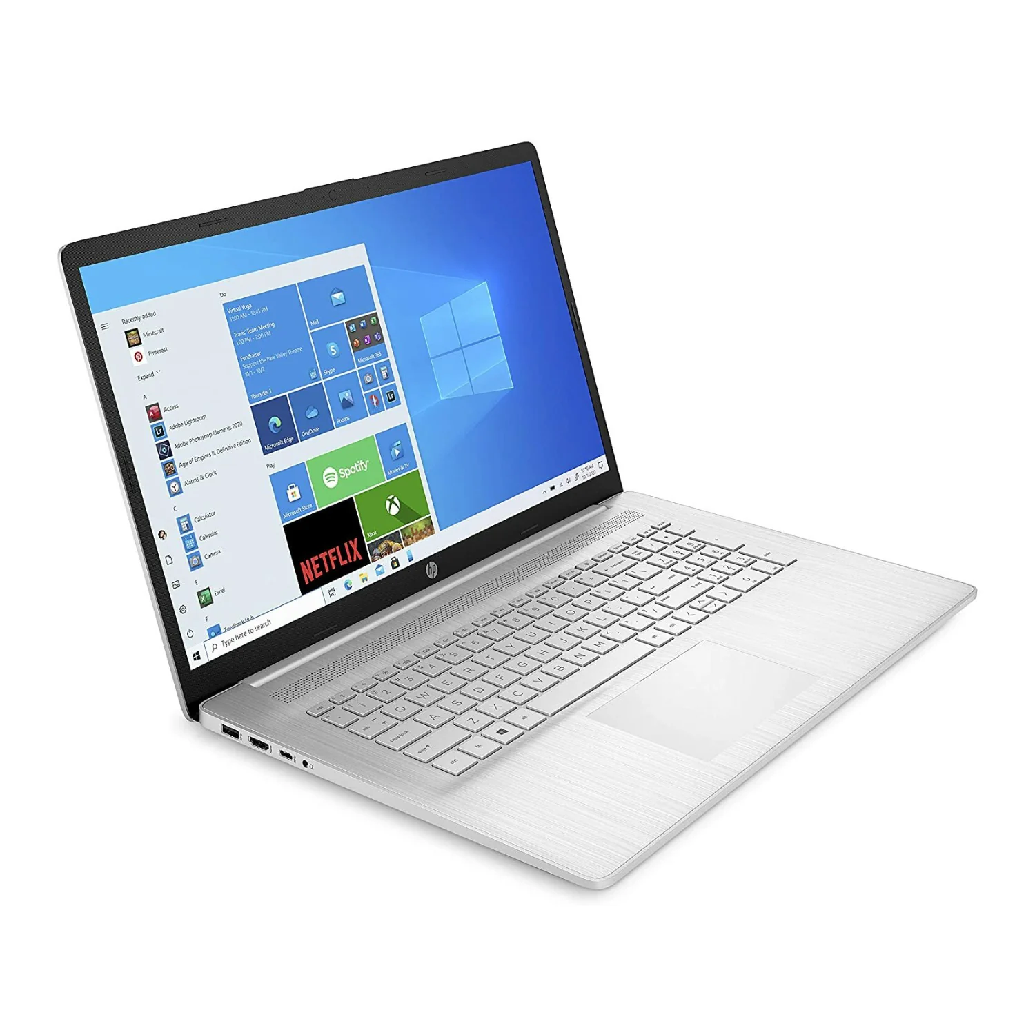 HP 17.3" FHD Laptop, 11th Gen Intel Core i5-1135G7, 16GB RAM, 256GB SSD + 1TB HDD, Windows 10 (Certified Refurbished) - Image 2