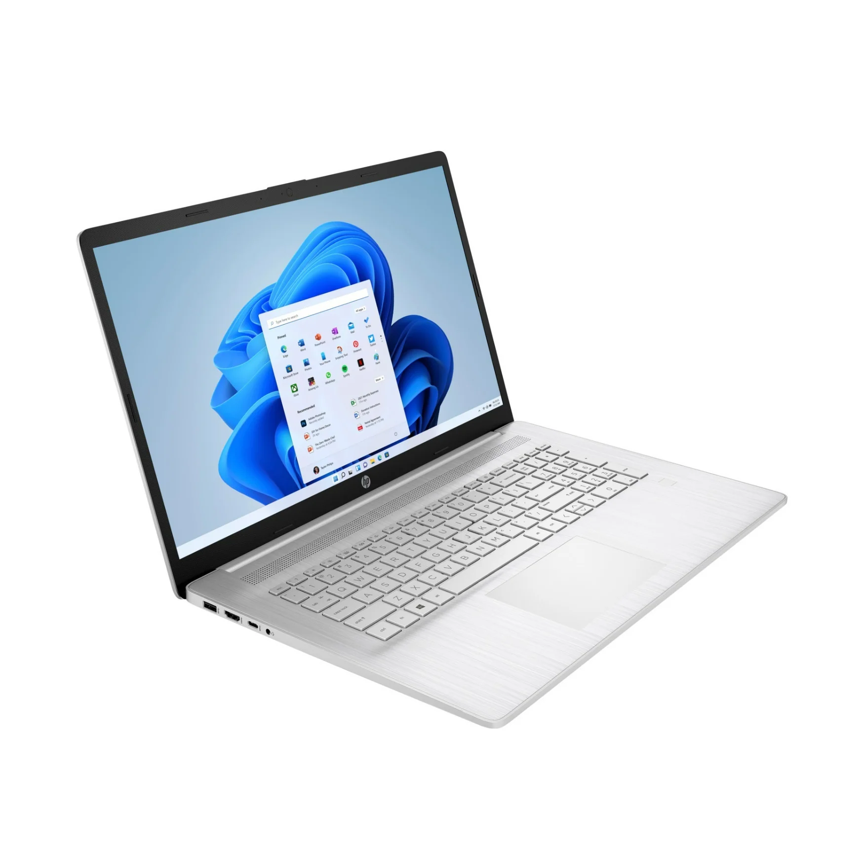 HP 17-CN2005 17.3" HD+ Touchscreen Laptop, 12GB RAM, 512GB SSD (Natural Silver) (Certified Refurbished) - Image 2