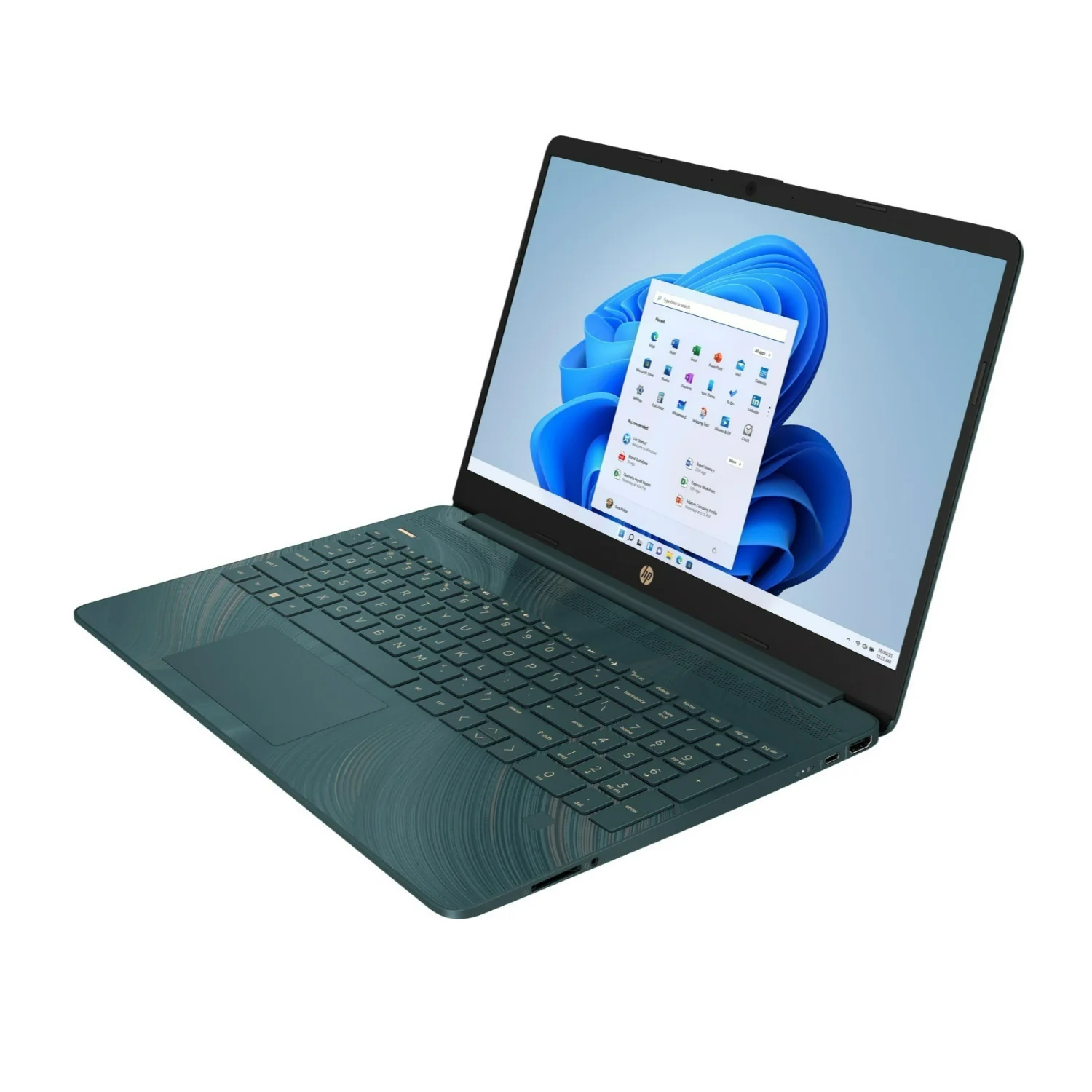 HP 17.3" HD+ Touchscreen Laptop, Intel Core i5-1235U, 12GB RAM, 512GB SSD, Peacock Teal (Refurbished) - Image 2