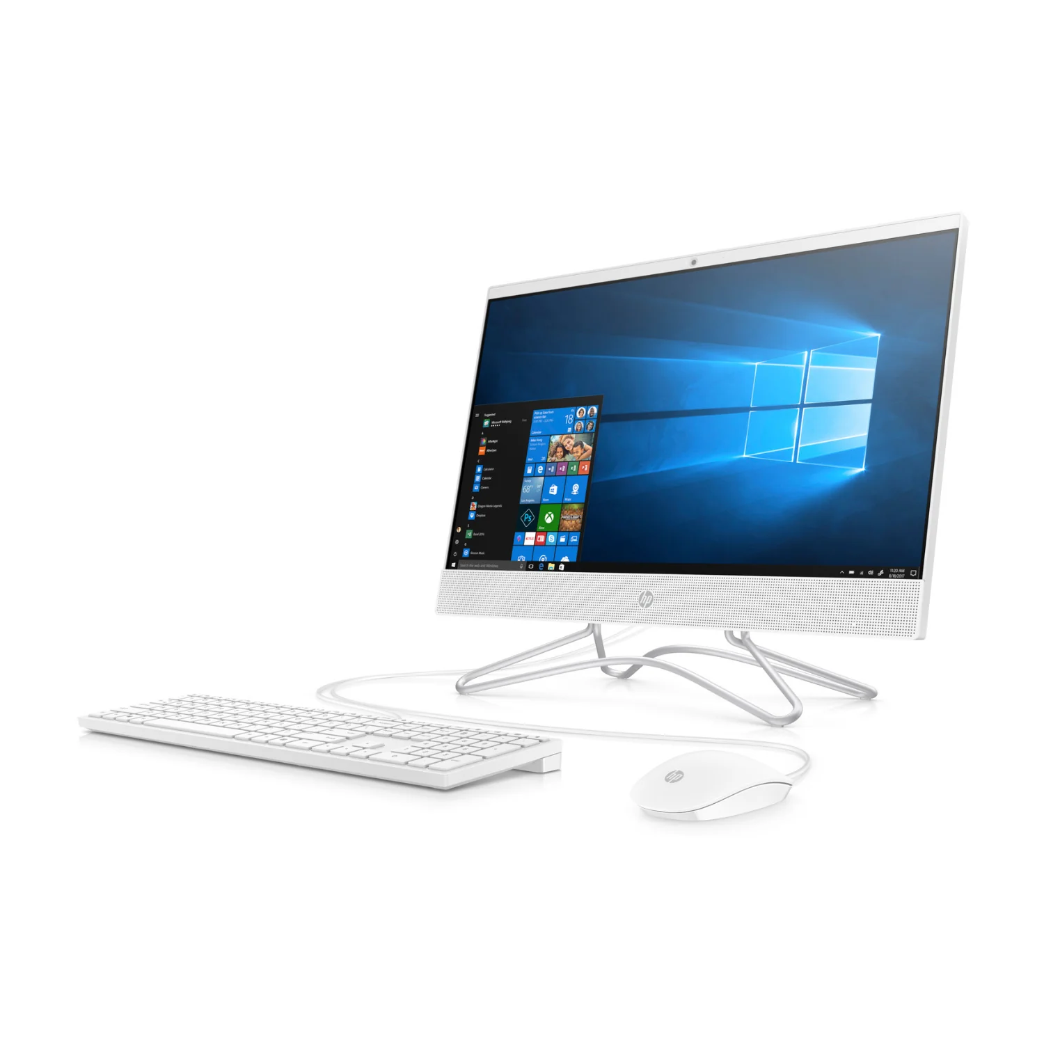 HP 22-C 21.5" FHD All-in-One PC, Intel Pentium J5005, 4GB RAM, 1TB HDD, Windows 10 (Certified Refurbished) - Image 3