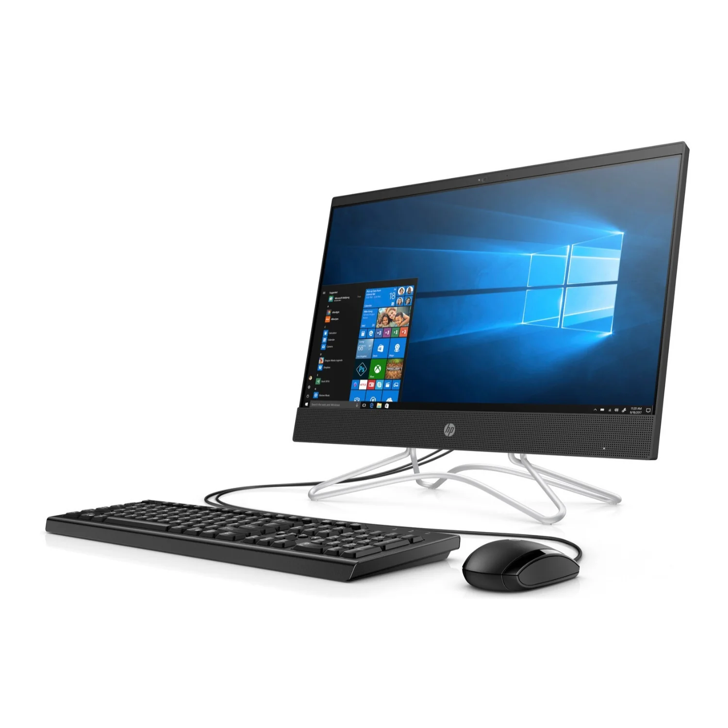 HP 22-C 21.5" FHD All-in-One PC, AMD Ryzen 5 3500U, 8GB RAM, 1TB HDD, Windows 10 (Certified Refurbished) - Image 3