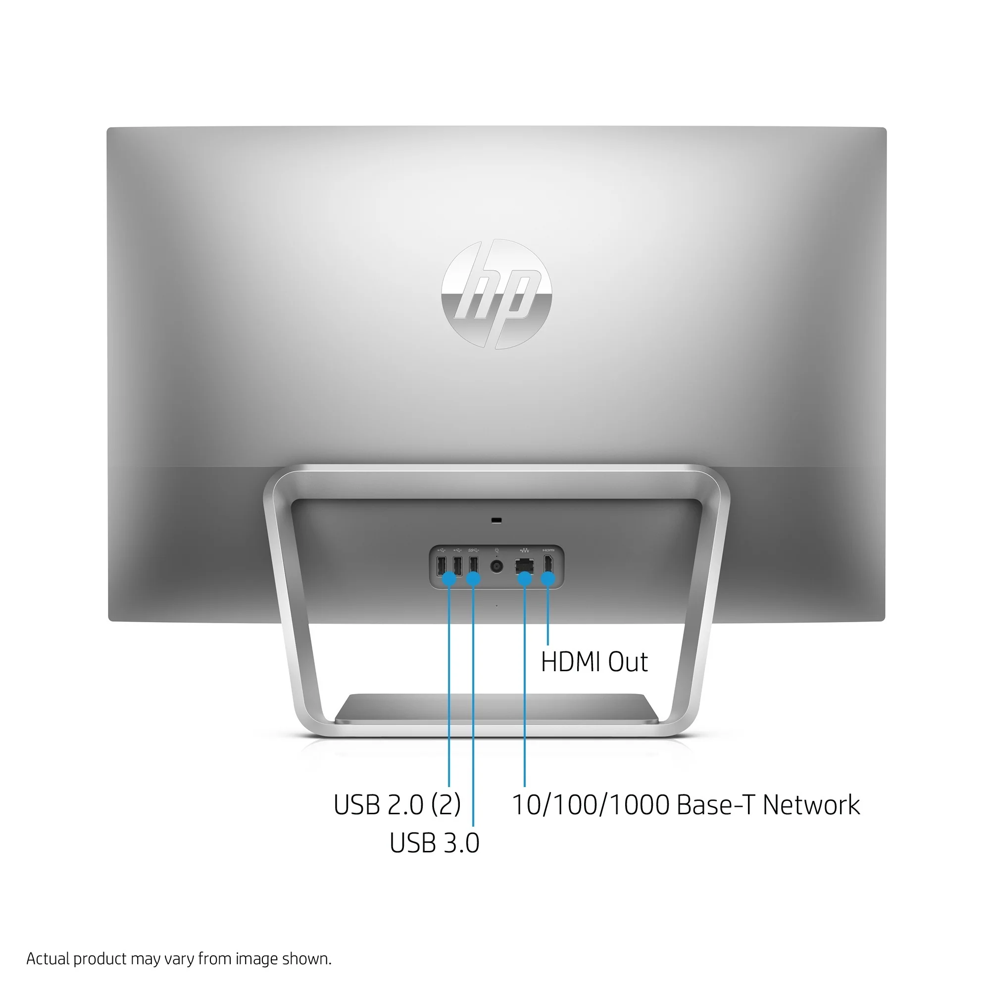 HP Pavilion 24-b229c 23.8" Full HD Touch All-in-One PC, Intel Core i5-7400T, 12GB RAM (Refurbished) - Image 2
