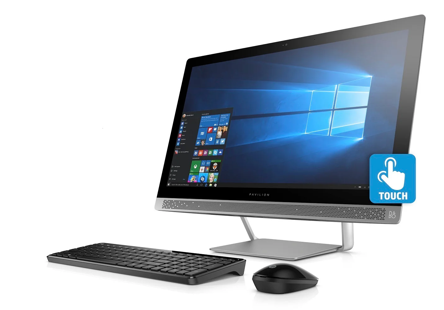 HP Pavilion 24-b267c 23.8" FHD Touch All-in-One PC, Intel Pentium, 8GB RAM, 1TB HDD (Certified Refurbished) - Image 3