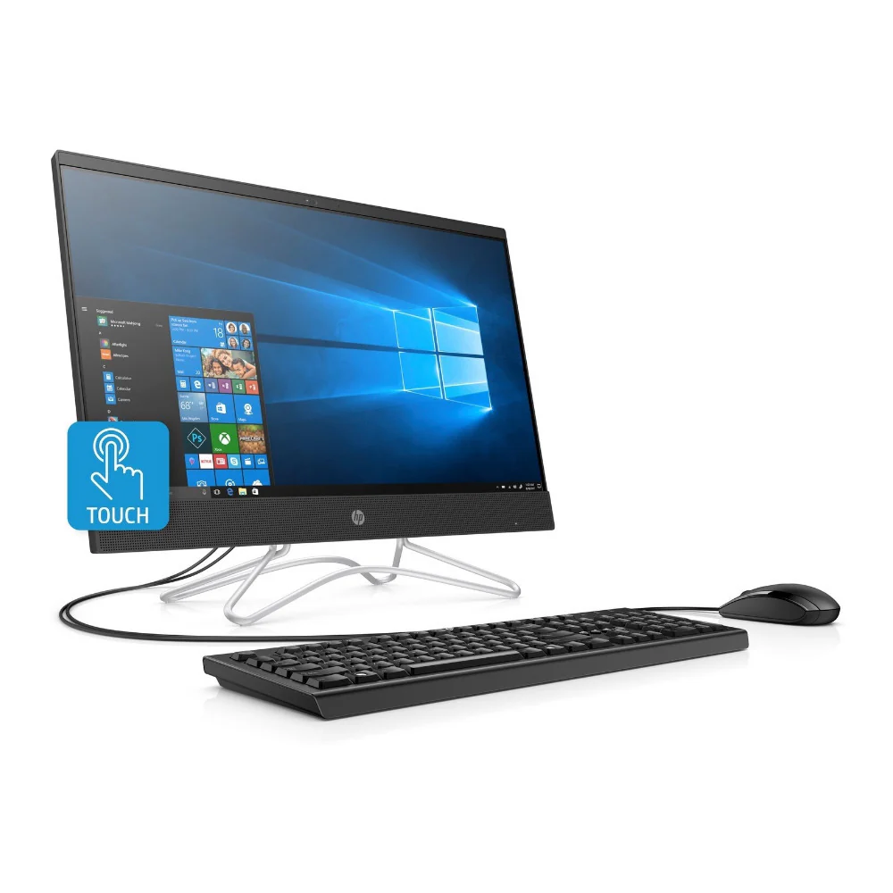 HP 24-F0024 23.8" FHD Touch All-in-One Desktop, Intel Core i3-8130U, 8GB RAM, 256GB SSD (Certified Refurbished) - Image 2
