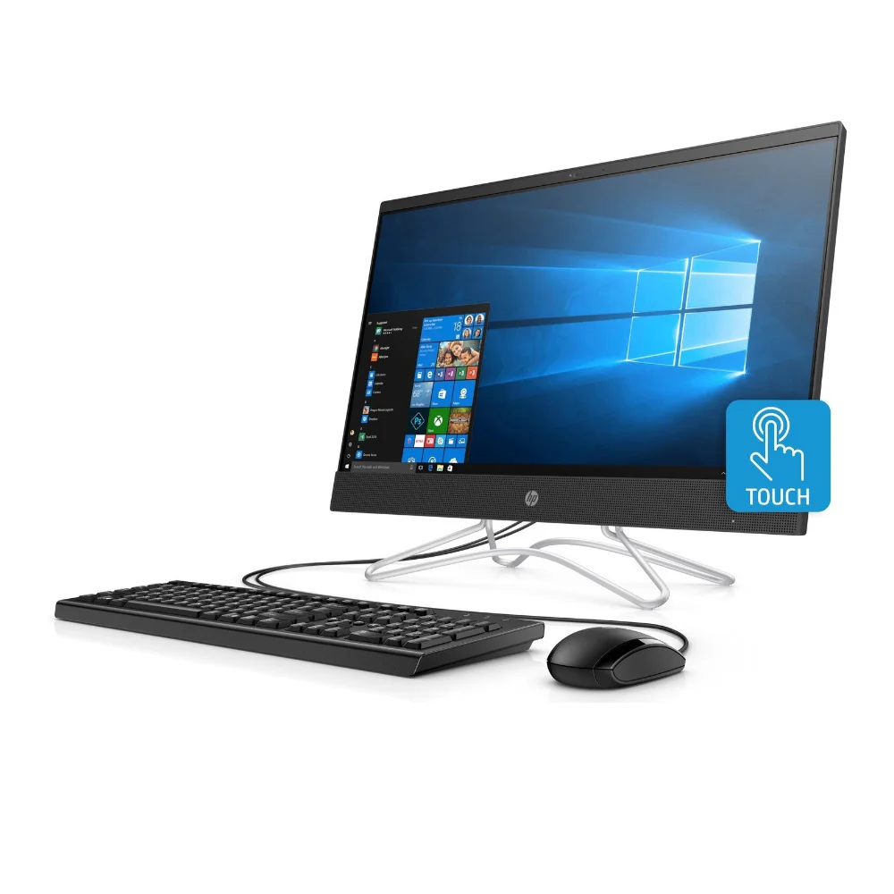 HP 24-F0024 23.8" FHD Touch All-in-One Desktop, Intel Core i3-8130U, 8GB RAM, 256GB SSD (Certified Refurbished) - Image 3