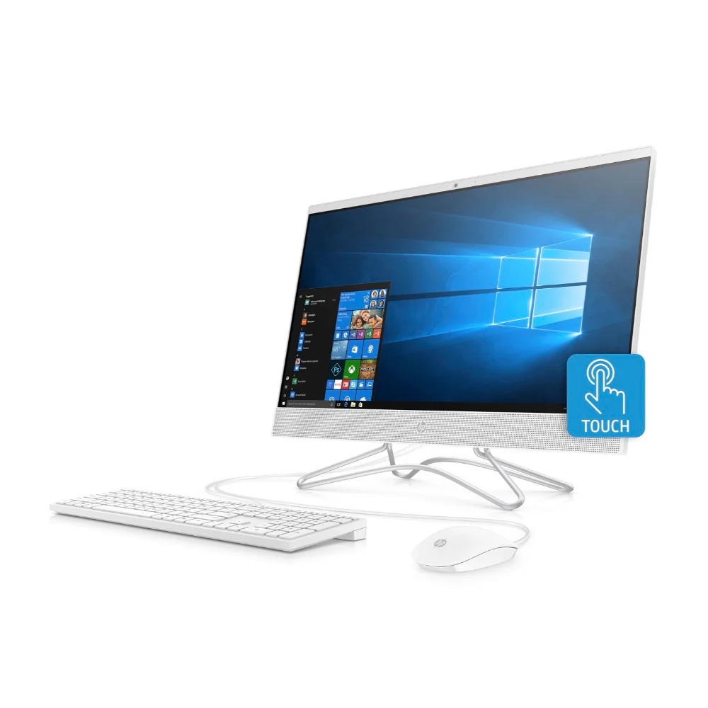 HP 24-F00 23.8" FHD Touch All-in-One PC, Intel Quad-Core, 8GB RAM, 1TB HDD, Windows 10 Home (Certified Refurbished) - Image 2
