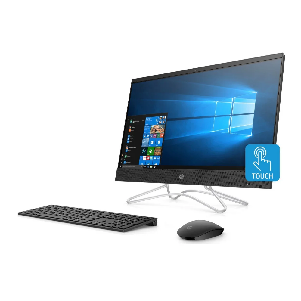 HP 24-F0032DS 23.8" FHD IPS Touch All-in-One PC, AMD A9-9425, 8GB RAM, 1TB HDD, Windows 10 (Certified Refurbished) - Image 2