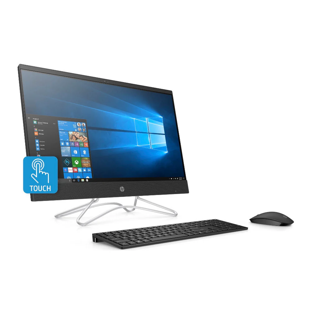 HP 24-F0032DS 23.8" FHD IPS Touch All-in-One PC, AMD A9-9425, 8GB RAM, 1TB HDD, Windows 10 (Certified Refurbished) - Image 3