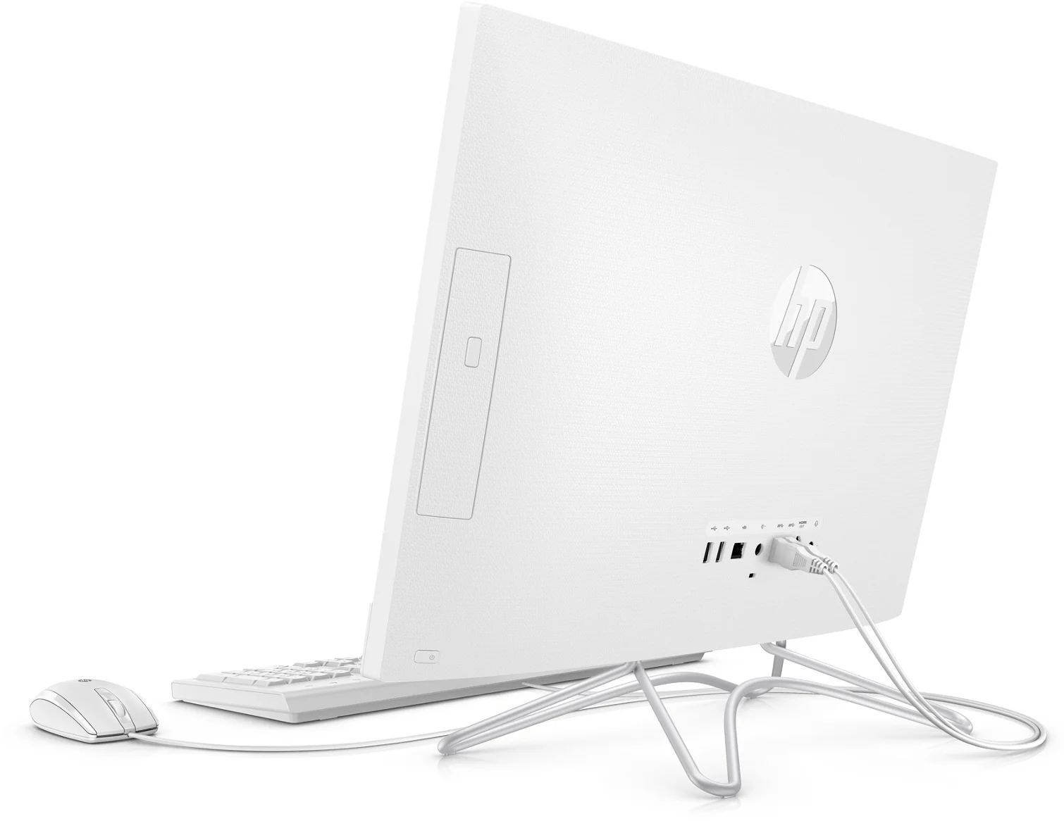 HP 24F 23.8" FHD Touch All-in-One Desktop PC, AMD A9, 8GB RAM, 1TB HDD (Certified Refurbished) - Image 3