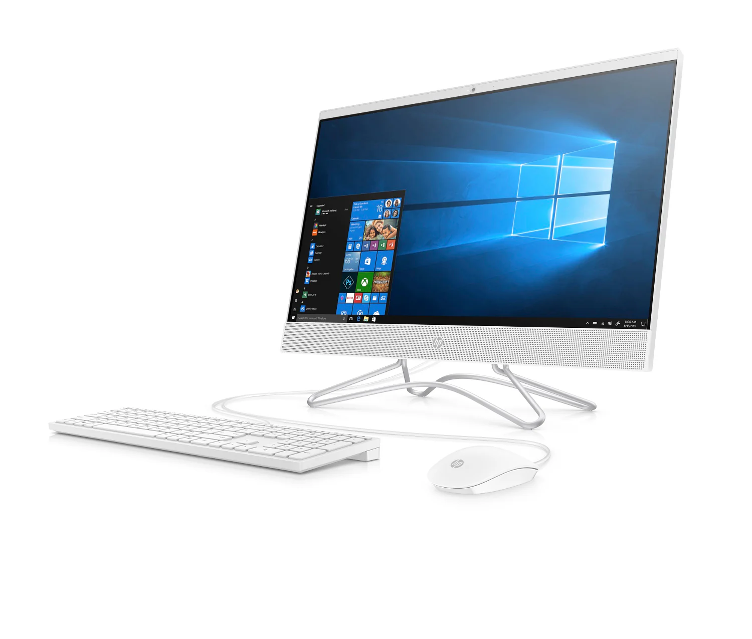 HP 24-F 23.8" FHD IPS All-in-One PC, AMD A9-9425, 8GB RAM, 1TB HDD (Certified Refurbished) - Image 2