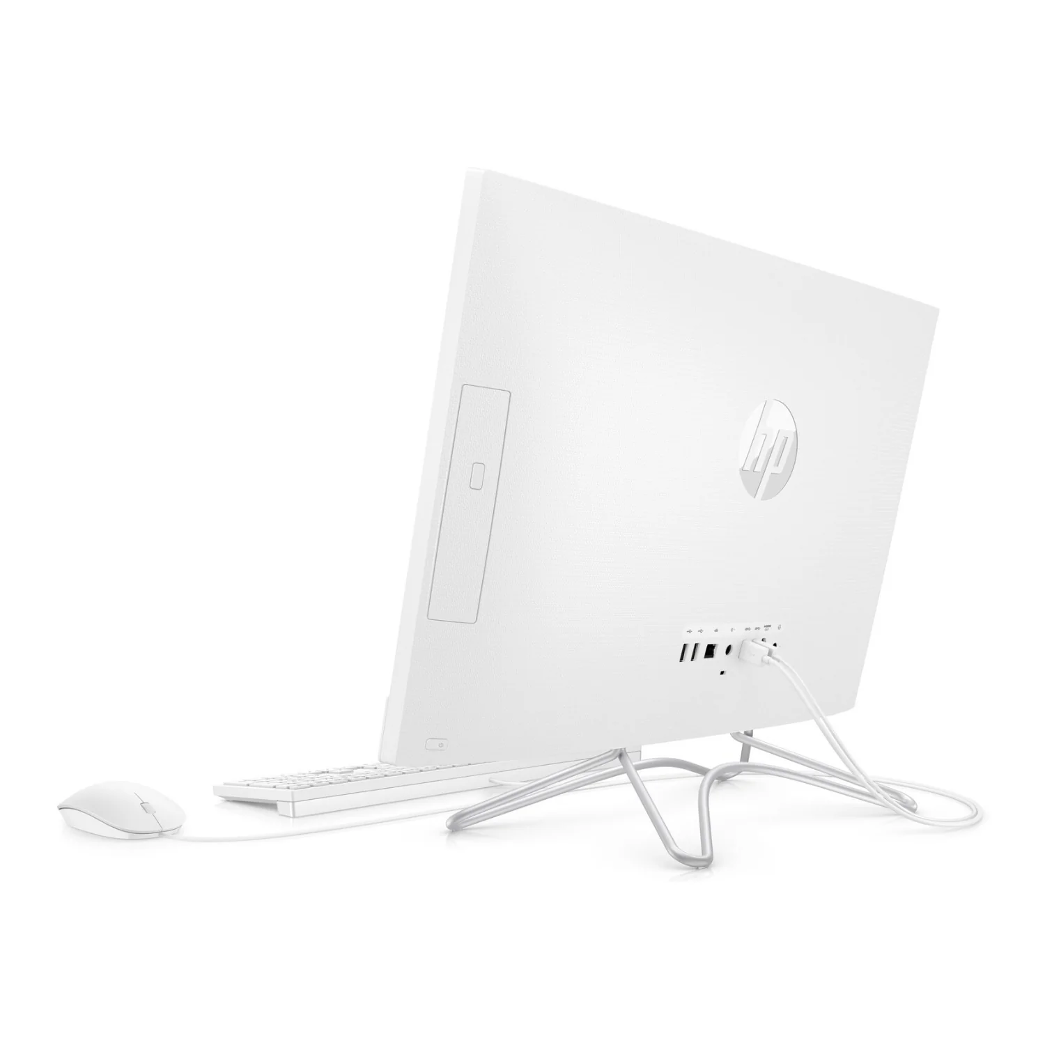 HP 24-F087 23.8" FHD Multi-Touch All-in-One Desktop, Intel Core i5-9400T, 8GB RAM, 512GB PCIe SSD, Windows 10 (Certified Refurbished) - Image 4