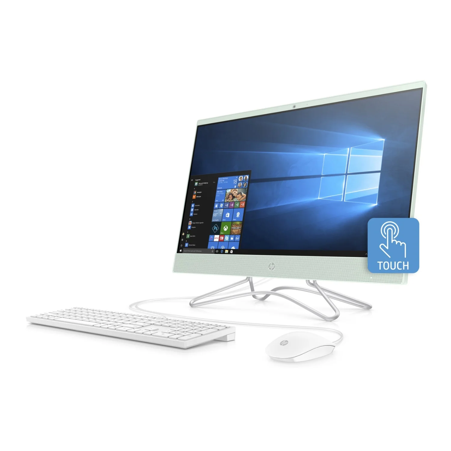 HP 23.8" FHD Touch All-in-One Desktop PC, Intel Pentium, 8GB RAM, 1TB HDD (Certified Refurbished) - Image 3