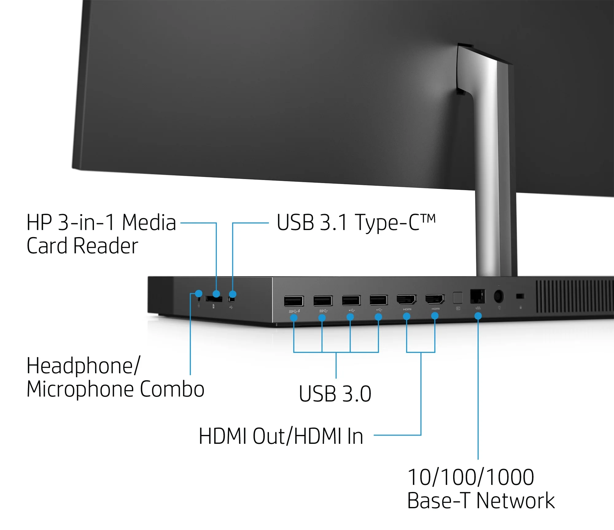 HP ENVY 27-b 27" QHD Touchscreen All-in-One Desktop, Intel Core i7-6700T, 2TB Storage (Refurbished) - Image 4