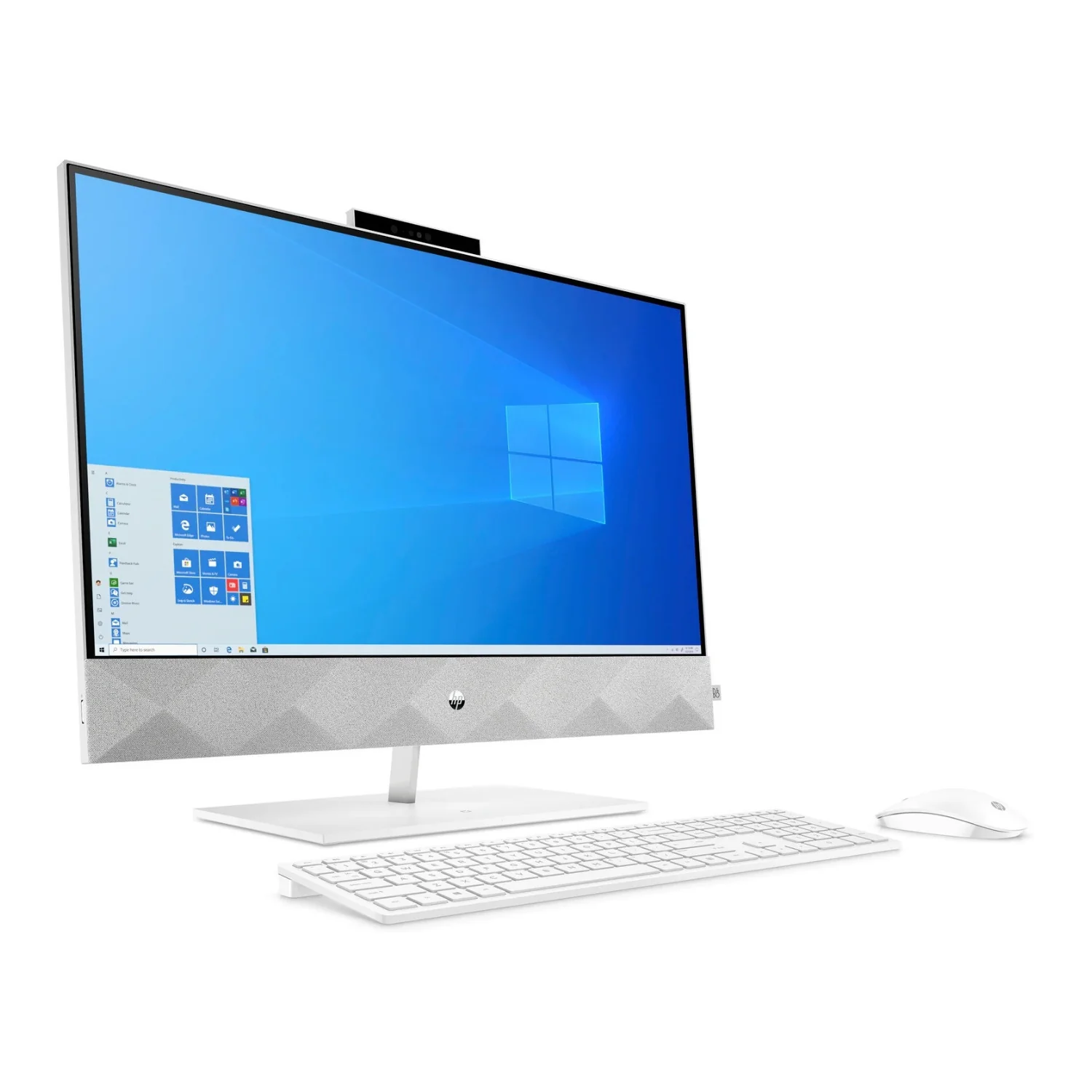HP Pavilion 27" QHD Touch All-in-One PC, Intel Core i7-11700T, 16GB RAM, 1TB HDD + 256GB SSD, Windows 10 (Certified Refurbished) - Image 3