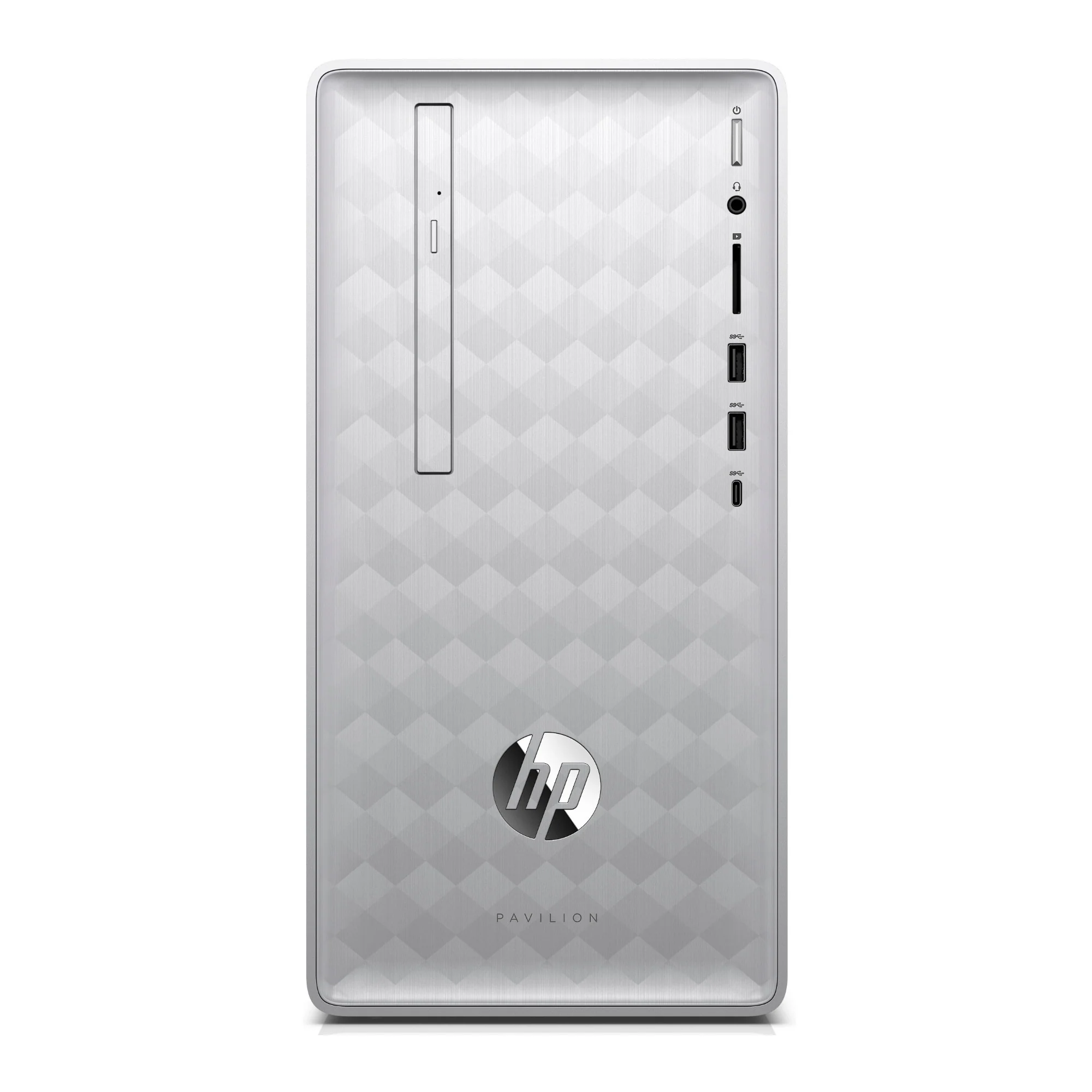 HP Pavilion 590-p0075 Desktop PC, Intel Core i7-9700, 16GB RAM, 1TB HDD + 128GB SSD, NVIDIA GTX 1050 2GB (Certified Refurbished)