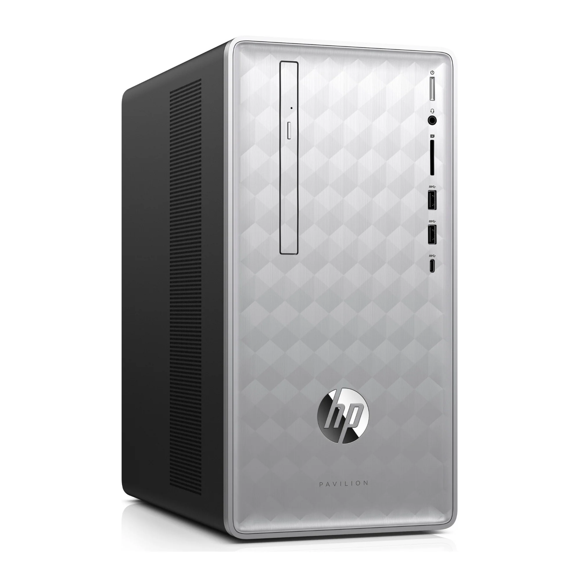 HP Pavilion 590-p0075 Desktop PC, Intel Core i7-9700, 16GB RAM, 1TB HDD + 128GB SSD, NVIDIA GTX 1050 2GB (Certified Refurbished) - Image 2