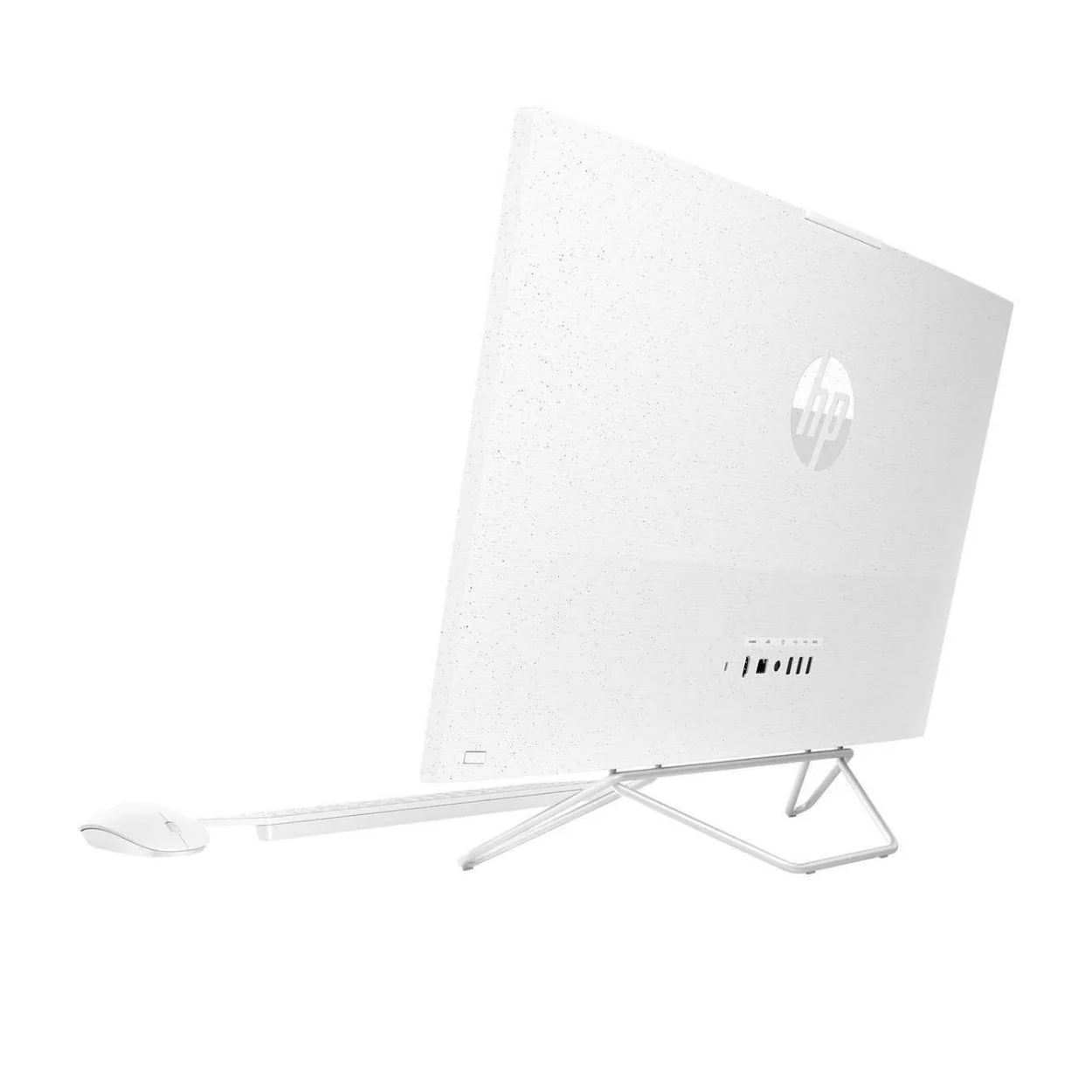 HP 27" FHD Touch All-in-One PC, Intel Core i7-1255U, 32GB RAM, 1TB SSD, Windows 11, Starry White (Certified Refurbished) - Image 4