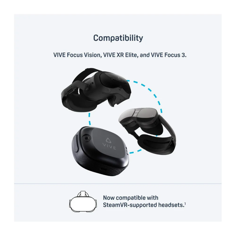 HTC VIVE Ultimate 3 Plus 1 Tracker Kit with Full-Body Tracking (3 Trackers and 1 Wireless Dongle) - Image 4