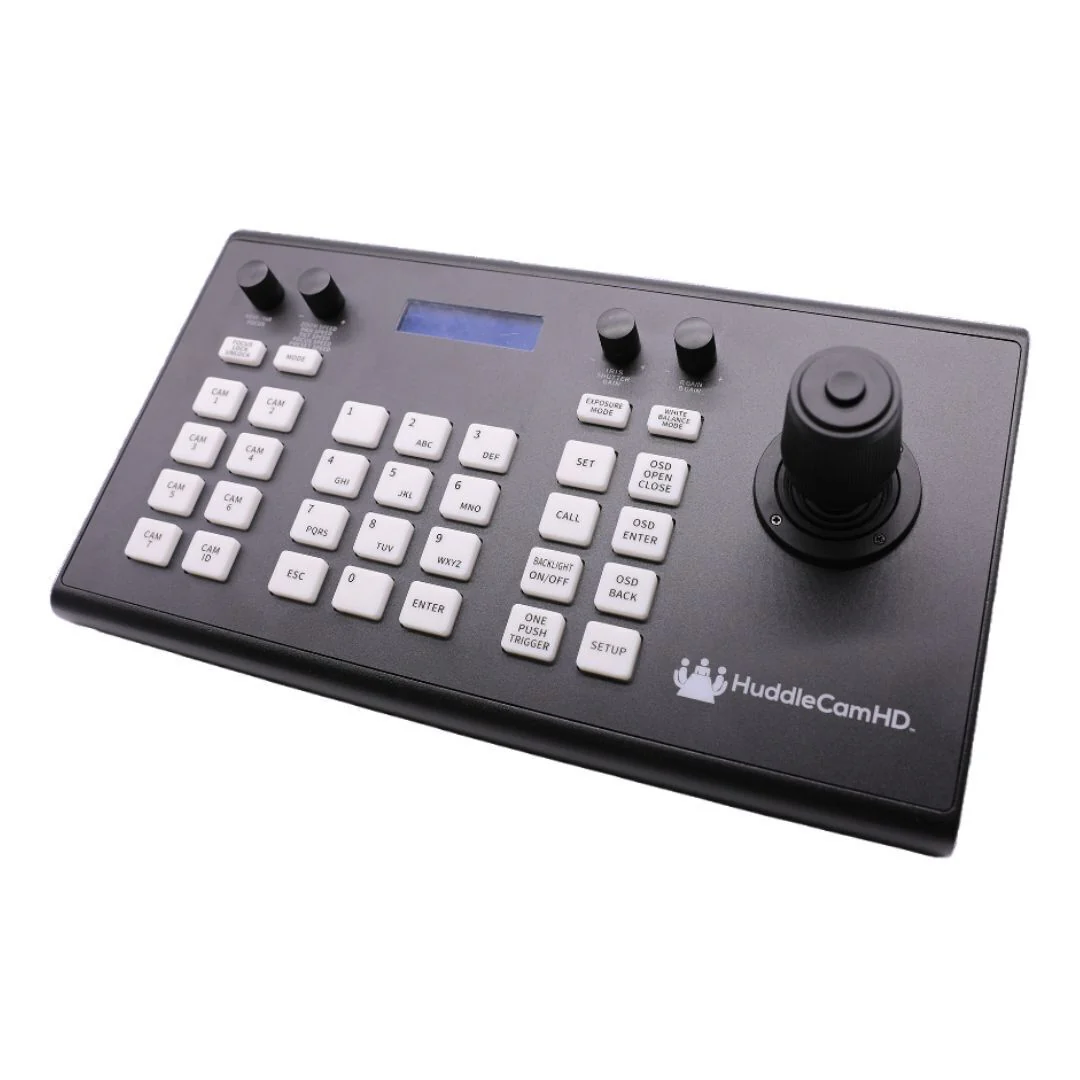 HuddleCamHD Serial PTZ Control Joystick with Quick-Select Camera Buttons and Multi-Functional Knobs - Image 2