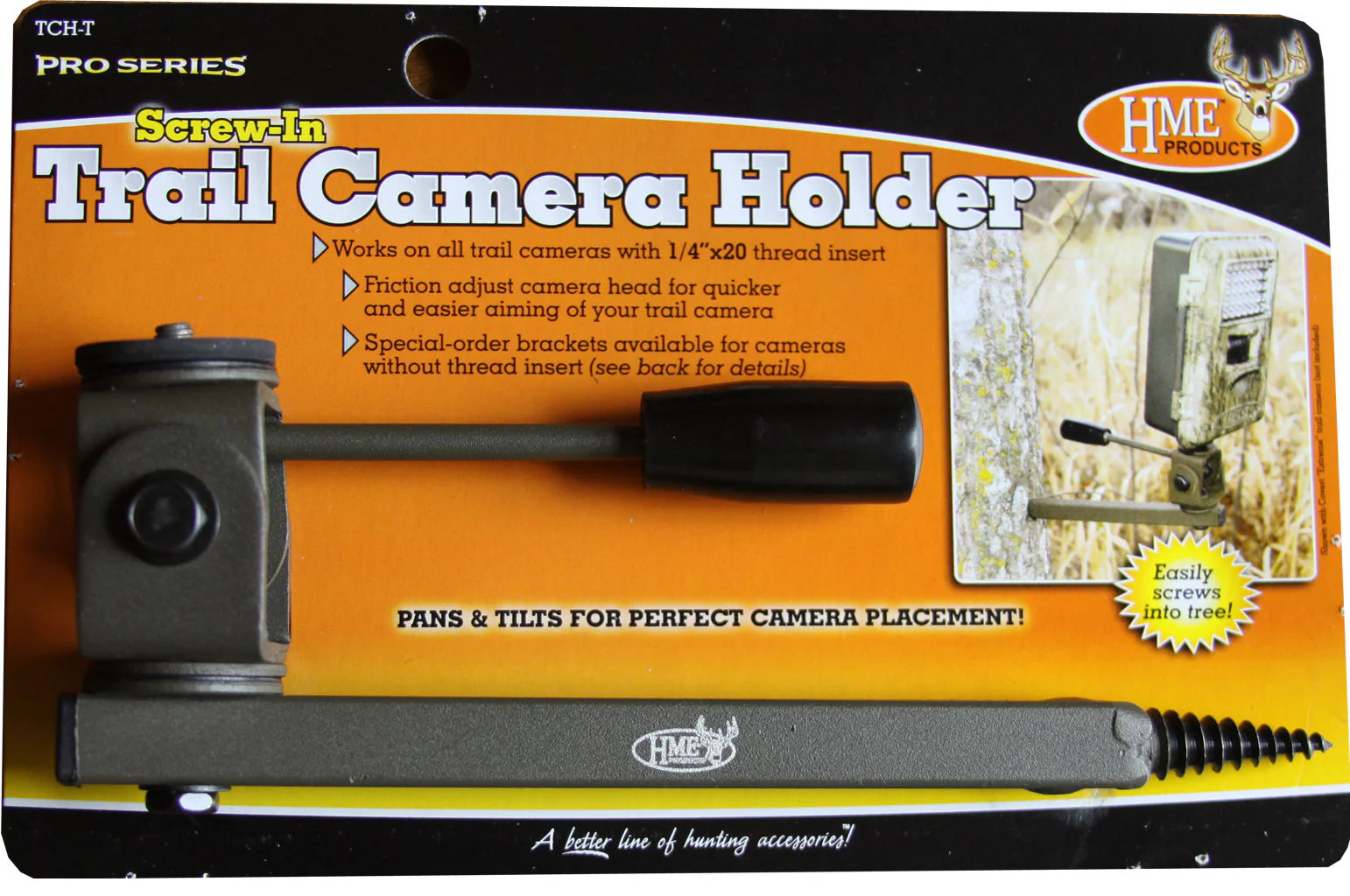 HME Products Pro Series Universal Trail Camera Holders 8-Pack: Screws Into Trees - Image 6