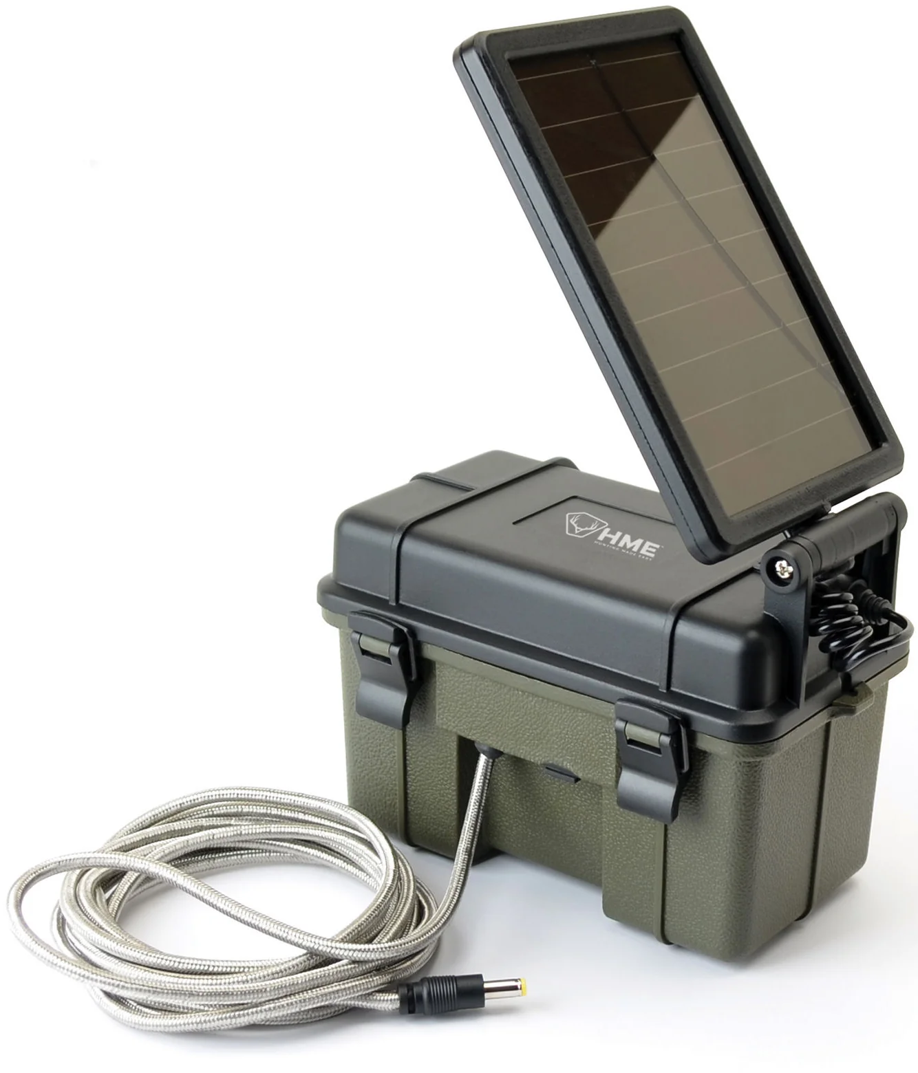 Hunting Made Easy (HME)-12VBBSLR Trail Cam Solar Auxiliary Power Pack, 4-Pack - Image 2