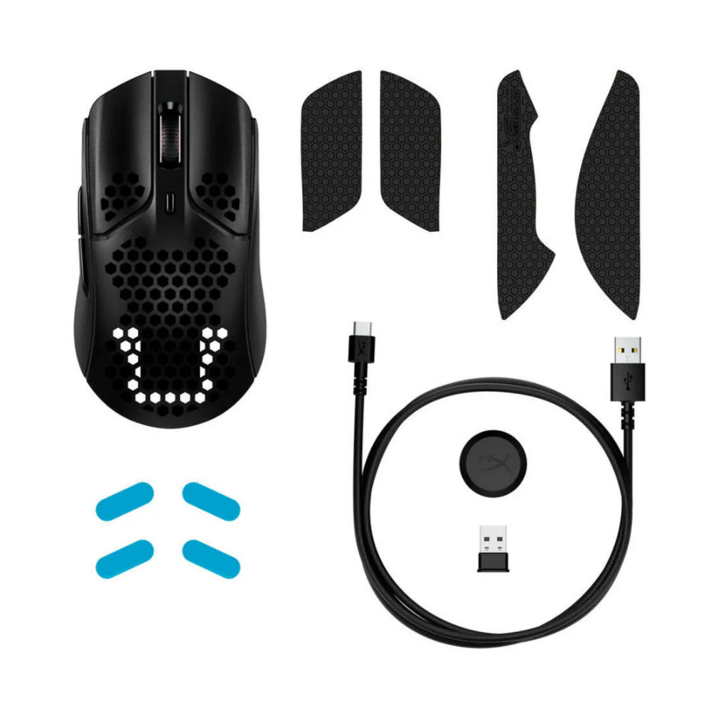 HyperX Pulsefire Haste Wireless Ultra-Light Gaming Mouse, Black (Certified Refurbished) - Image 8