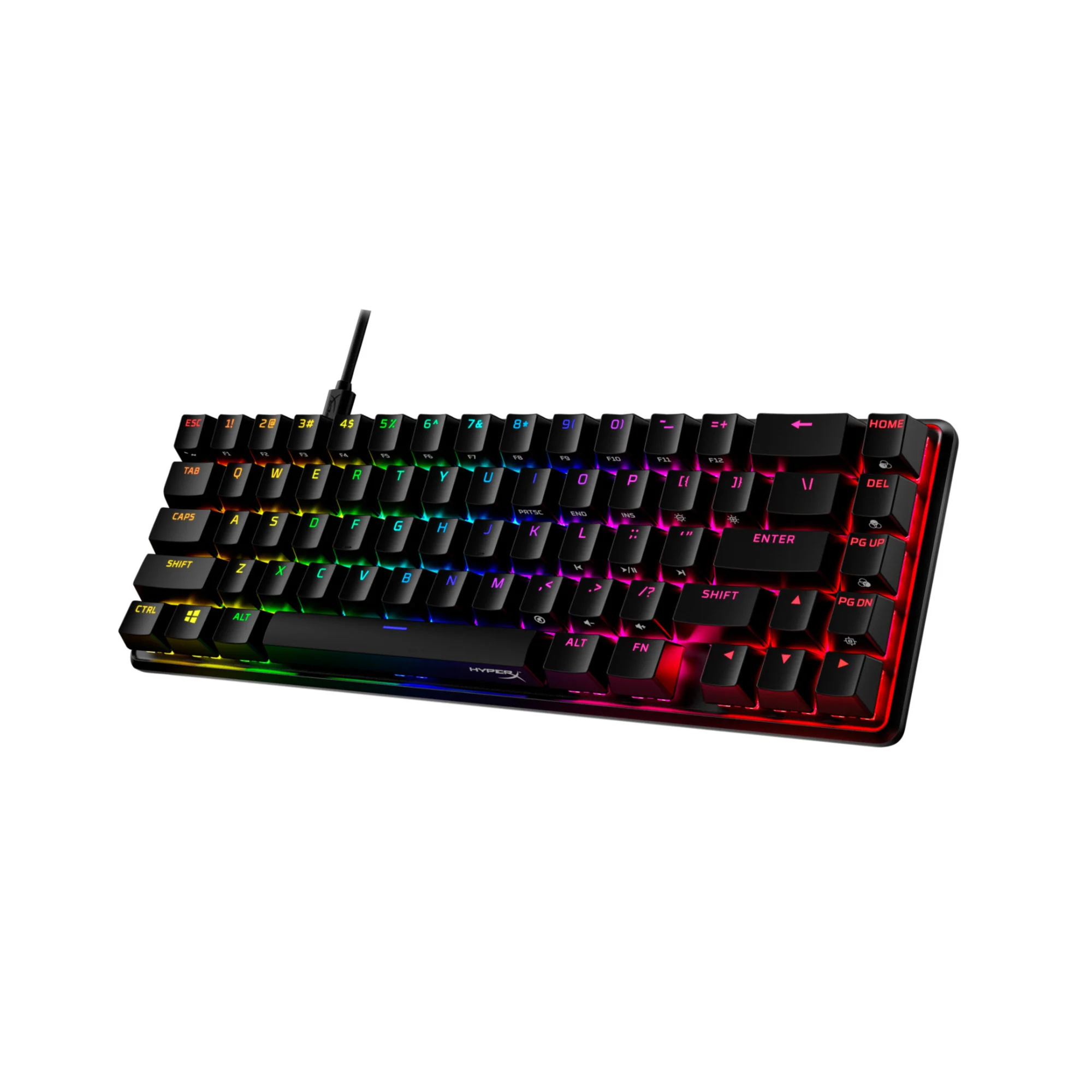 HyperX Alloy Origins 65 Compact Mechanical Gaming Keyboard with RGB Lighting (Certified Refurbished) - Image 2
