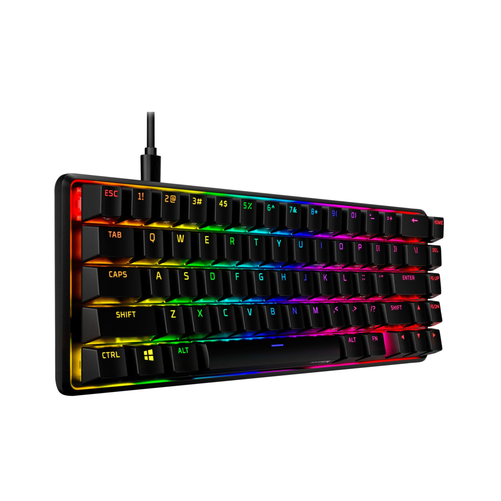 HyperX Alloy Origins 65 Compact Mechanical Gaming Keyboard with RGB Lighting (Certified Refurbished) - Image 3
