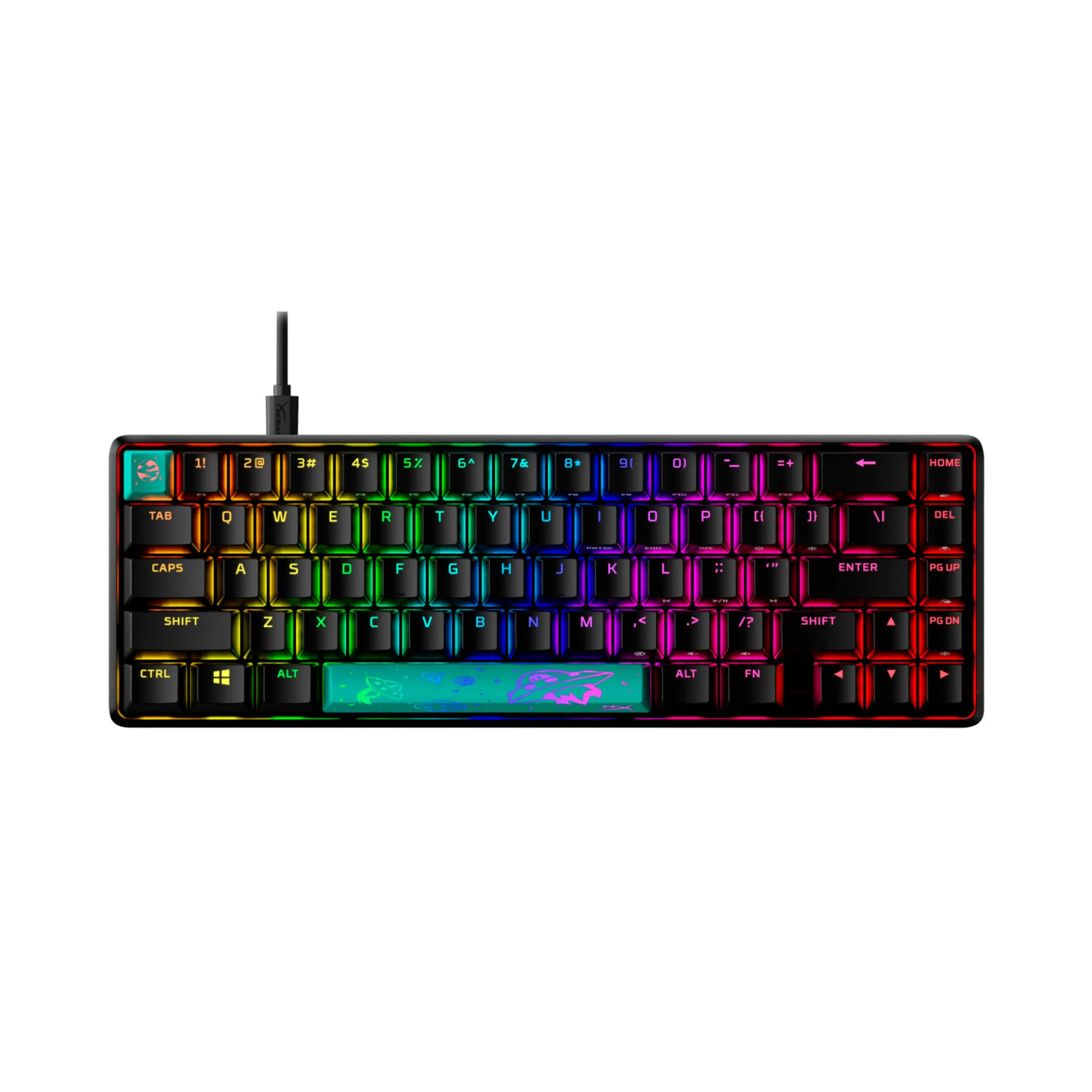 HyperX Alloy Origins 65 Compact Mechanical Gaming Keyboard with RGB Lighting (Certified Refurbished) - Image 5