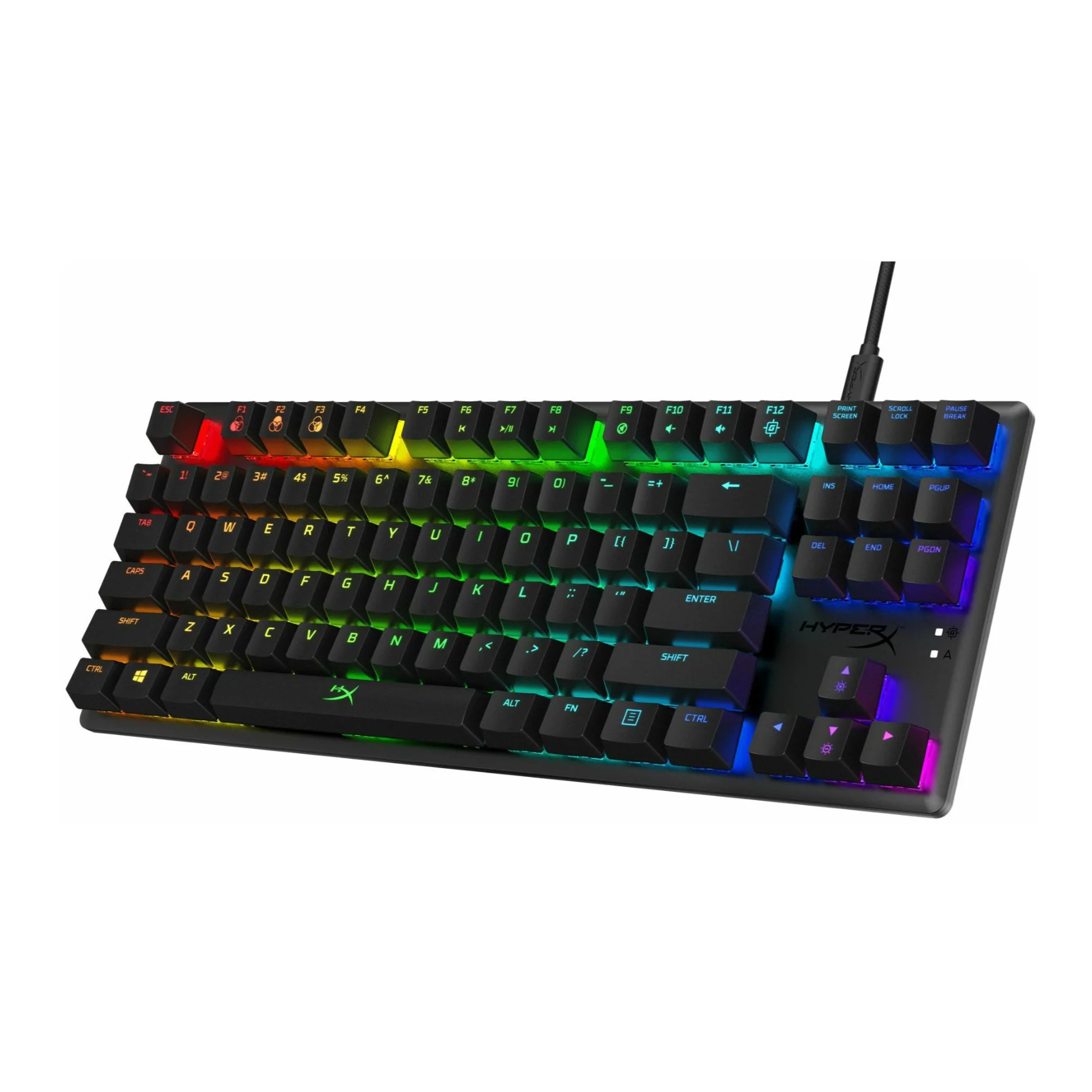 HyperX Alloy Origins Core TKL Mechanical Gaming Keyboard with Aqua Switches (Certified Refurbished) - Image 2