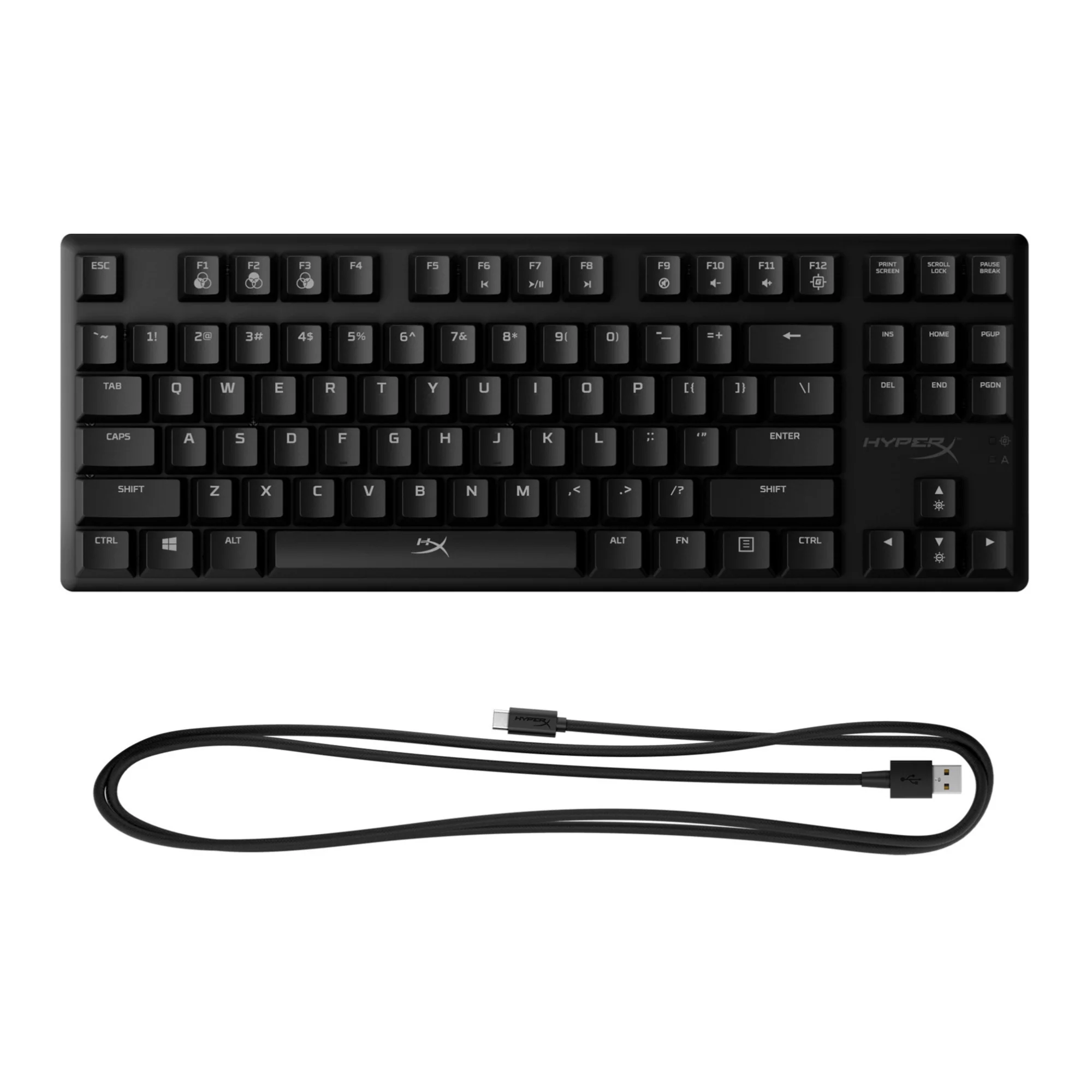 HyperX Alloy Origins Core TKL Mechanical Gaming Keyboard with Aqua Switches (Certified Refurbished) - Image 5