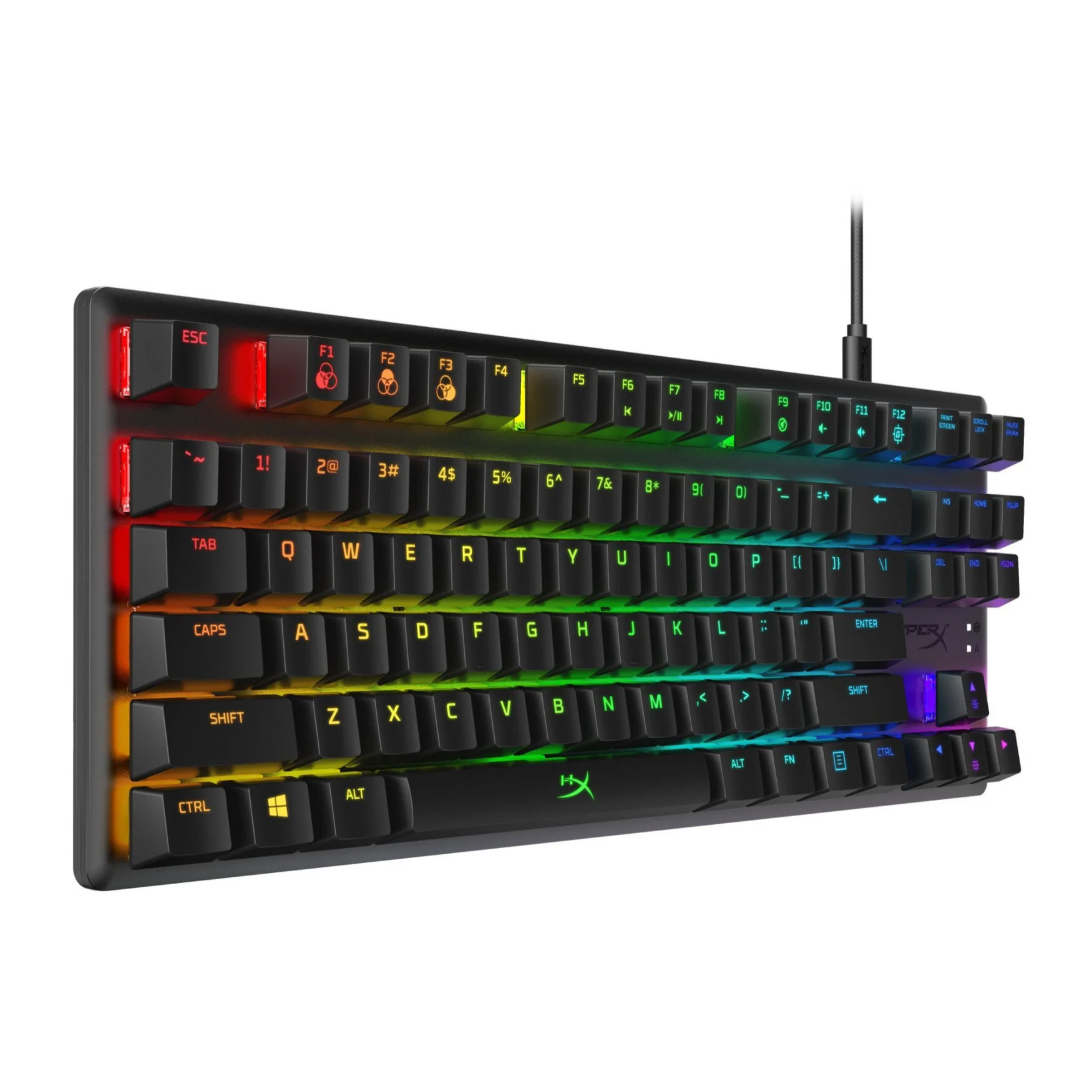 HyperX Alloy Origins Core TKL Mechanical Gaming Keyboard with HyperX Red Switches (Certified Refurbished) - Image 3