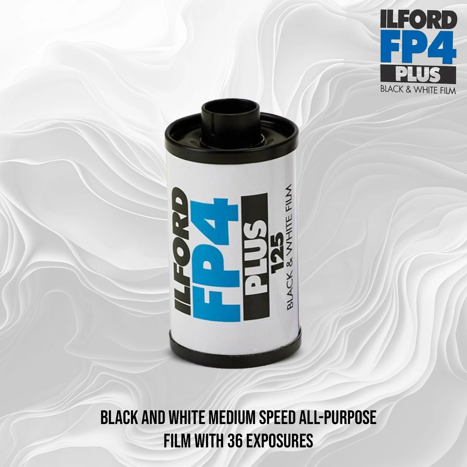Ilford FP4 Plus Black and White Film (35mm Roll Film, 36 Exposures) - Image 2