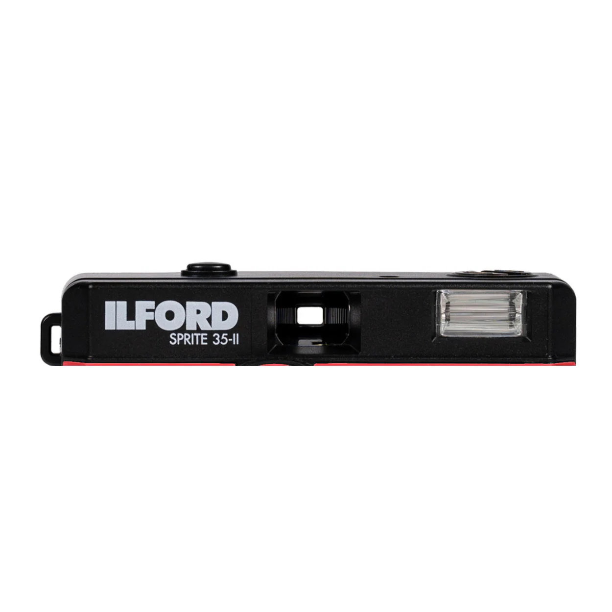 Ilford Sprite 35-II Reusable/Reloadable 35mm Analog Film Camera (Red and Black) - Image 2