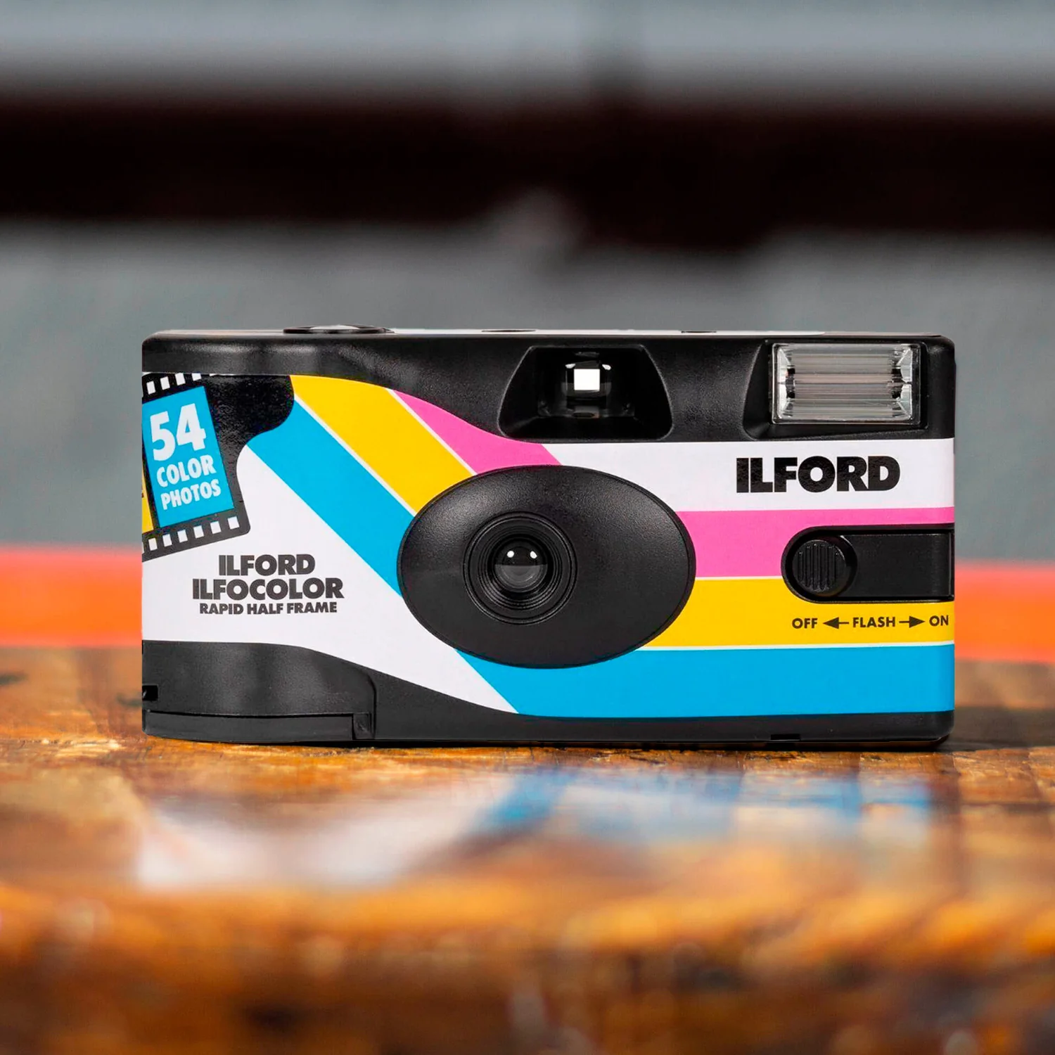 Ilford Ilfocolor Rapid Half Frame Single-Use Camera with 31mm Lens (Black, 2-Pack) Bundle - Image 6