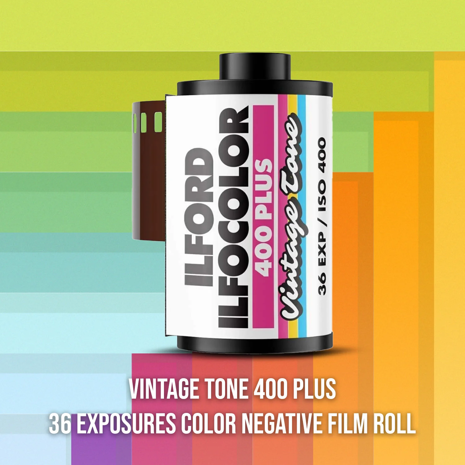 Ilford Ilfocolor Vintage Tone 400 Plus 24 Exposures Color Film Roll (3-Pack) Bundle - Image 2