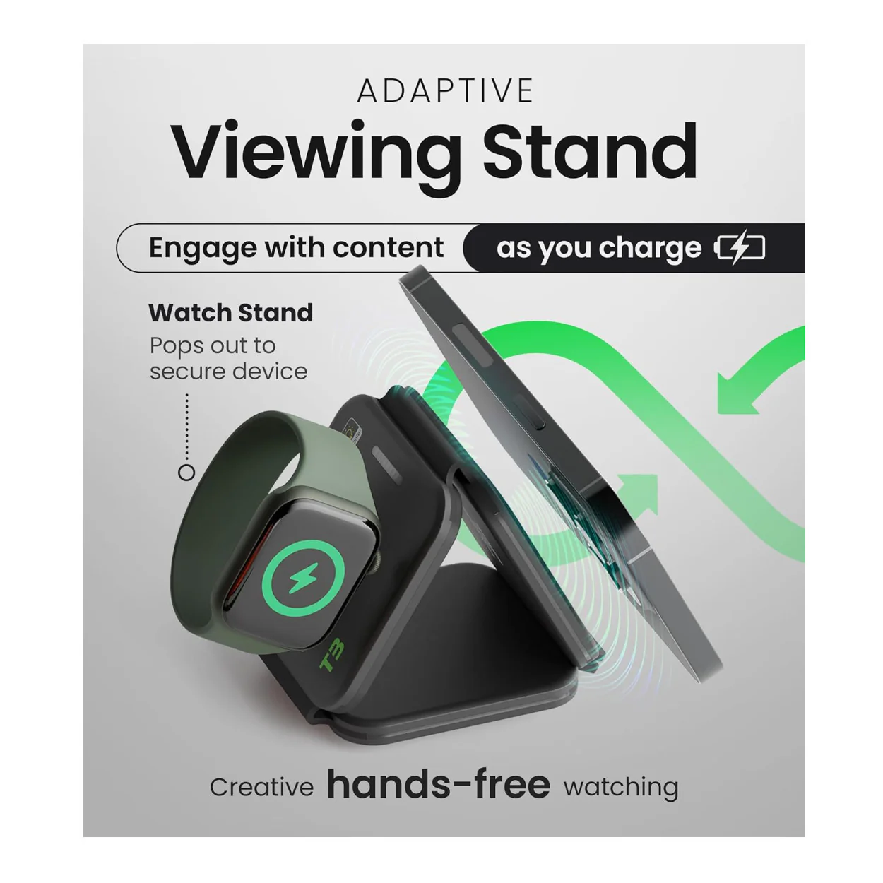 InfinaCore 3-in-1 Wireless Charging Station for Apple Devices - Image 6