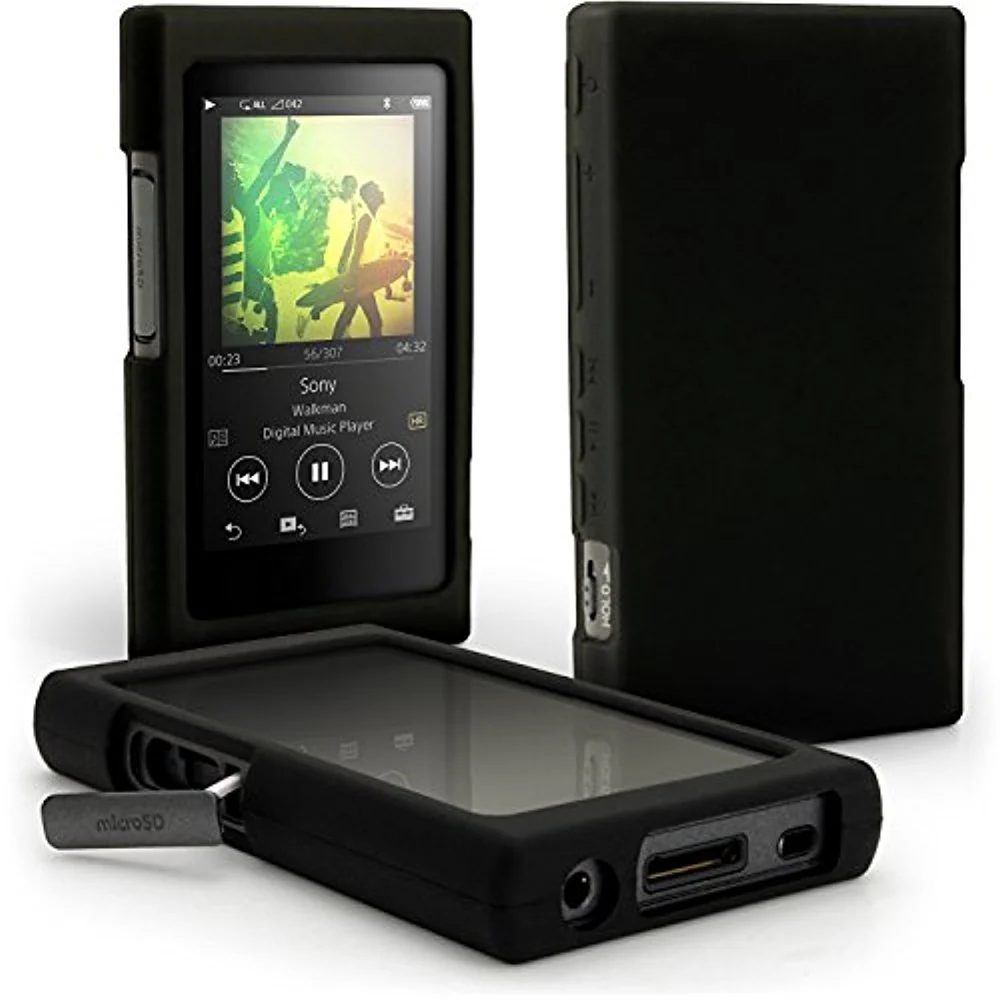 ProVisionTools Silicone Skin Case Cover for Sony Walkman (Black) - Image 2