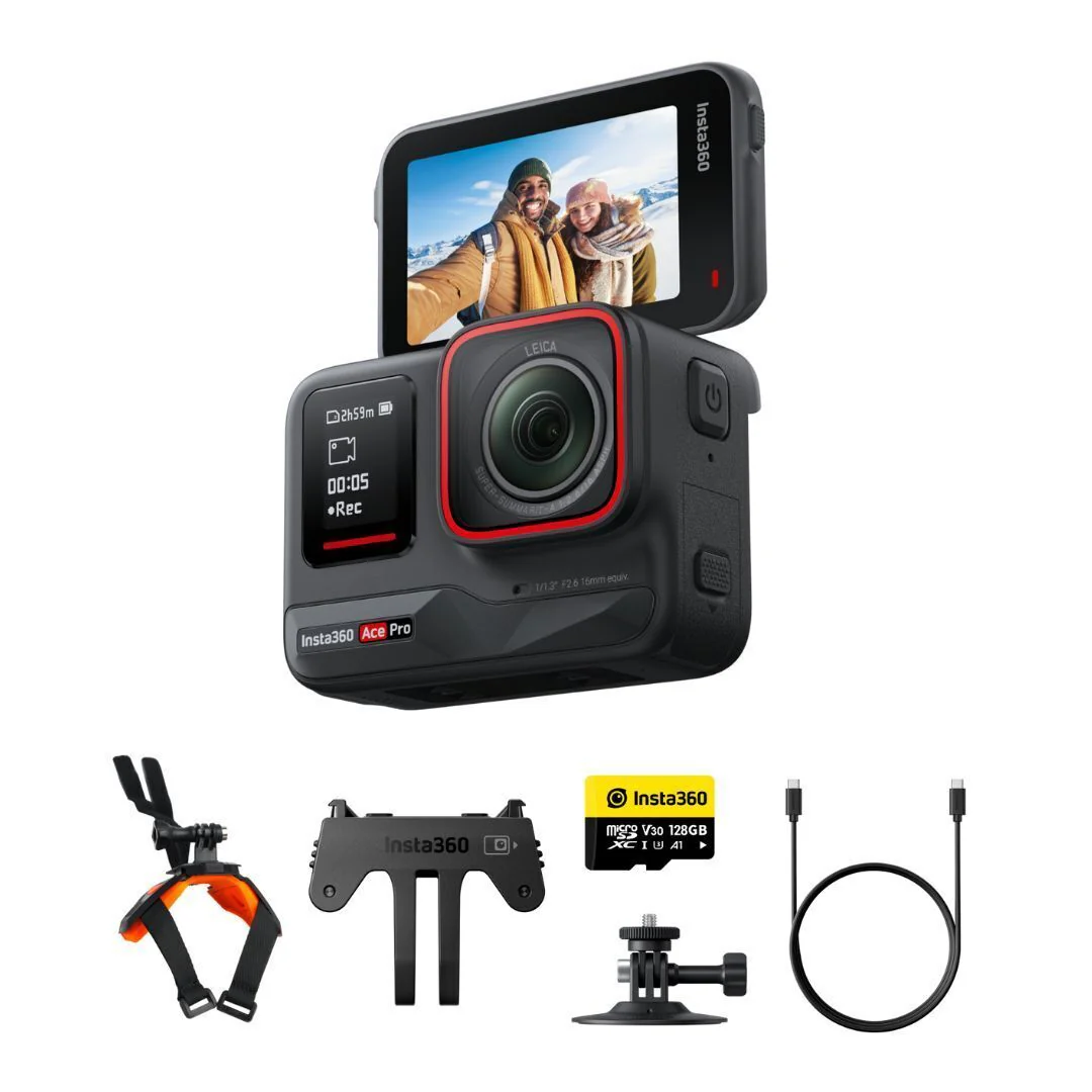 Insta360 Ace Pro Action Camera with Flip Touchscreen, HDR Video, and Waterproof Design (Black) - Image 5