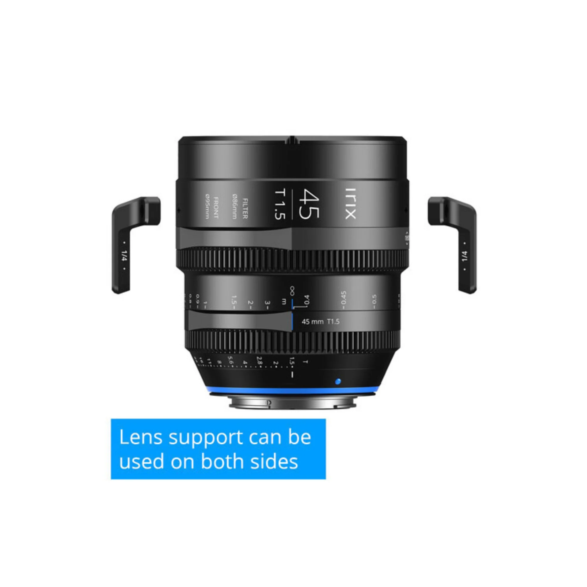 IRIX Cine 45mm T1.5 Cine Lens with Full Frame Coverage (Canon EF, Feet) - Image 5